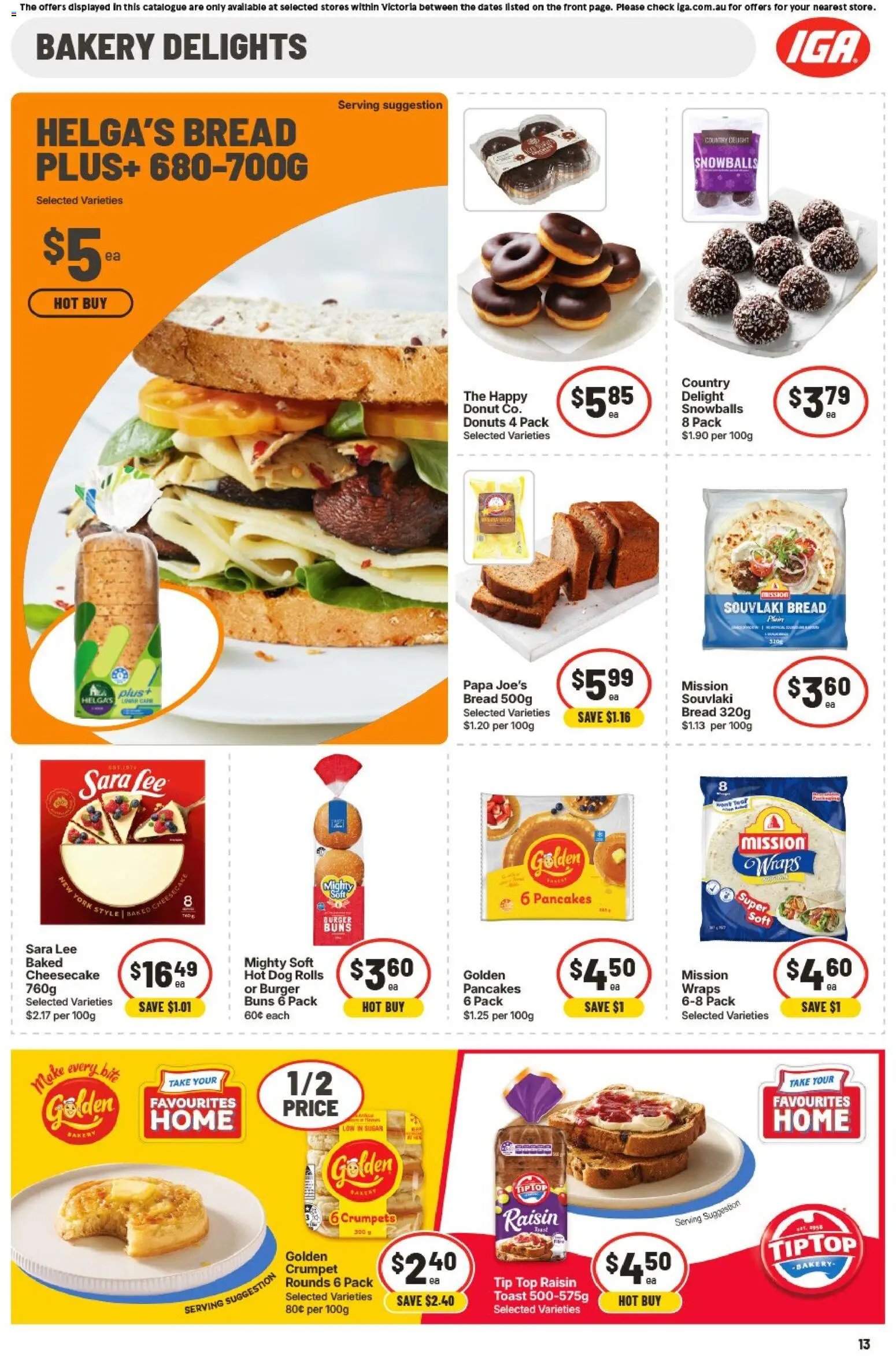 IGA catalogue VIC