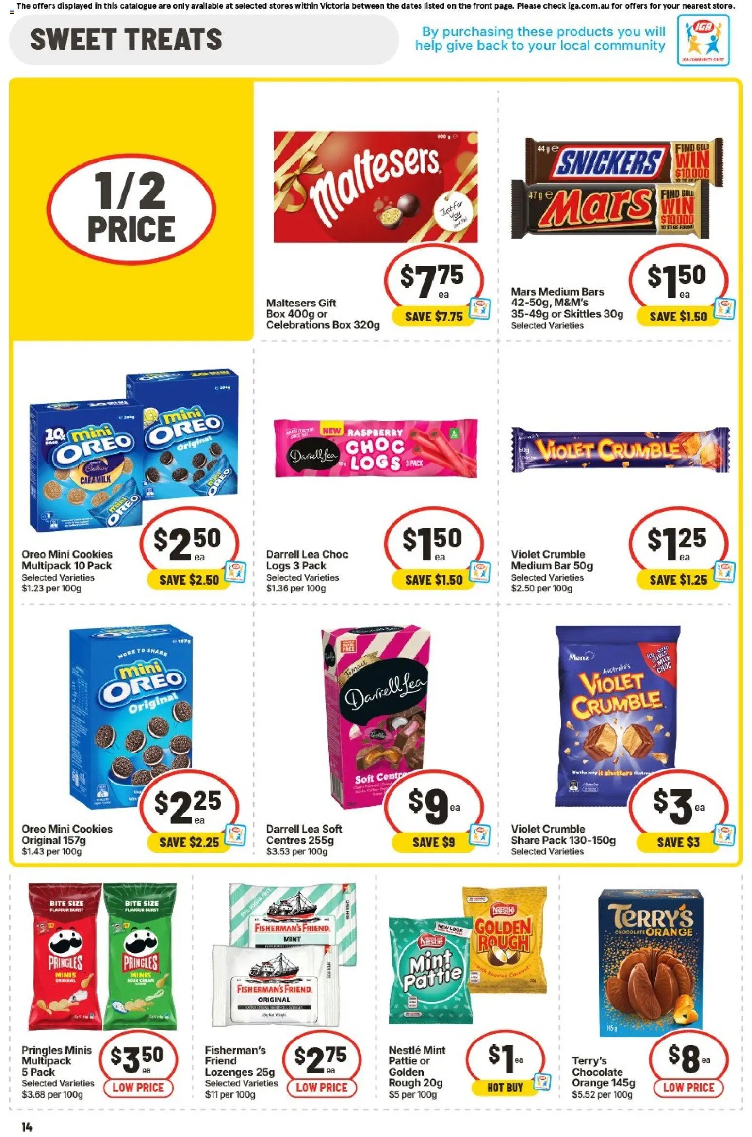 IGA catalogue VIC