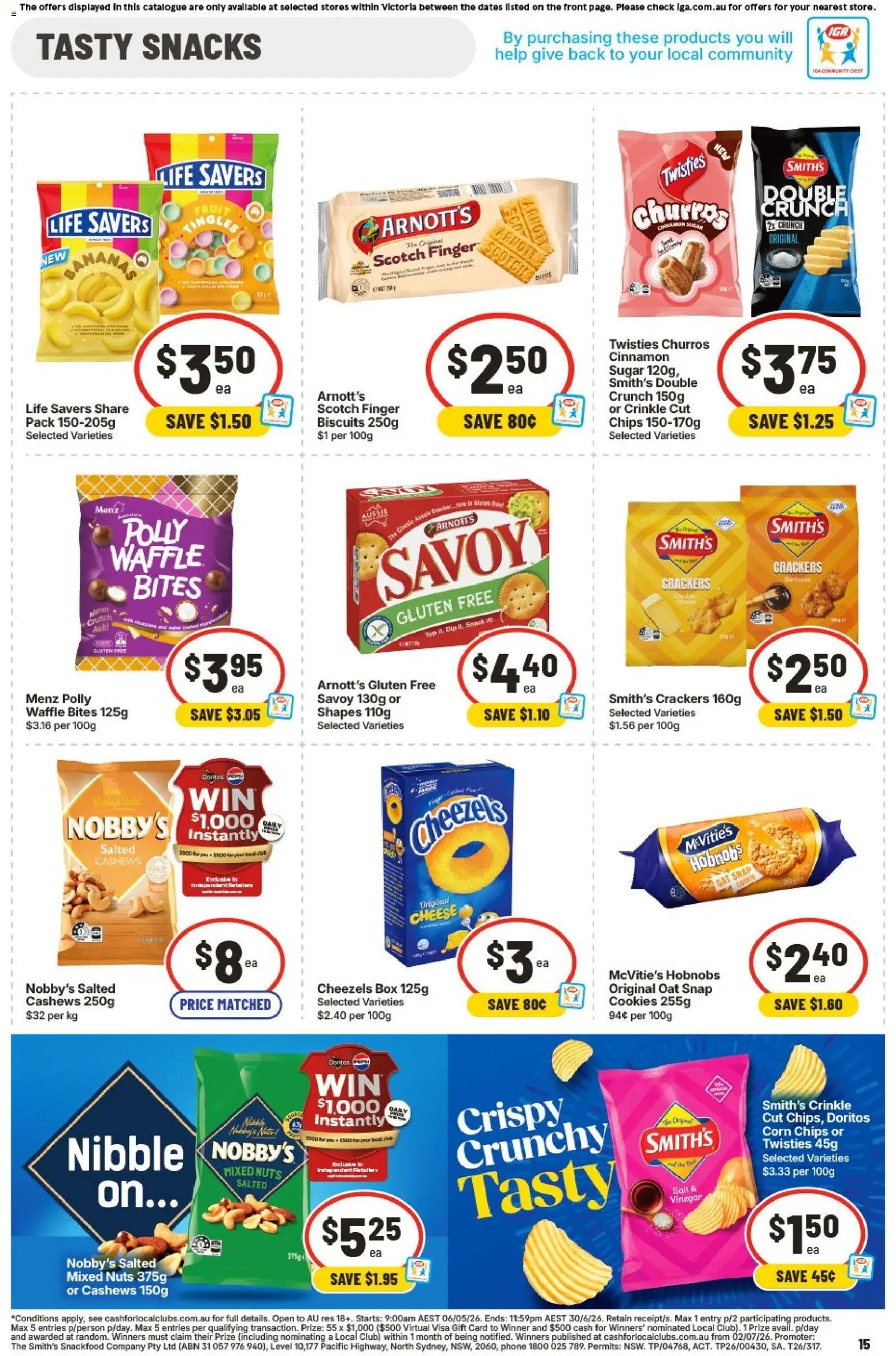 IGA catalogue VIC