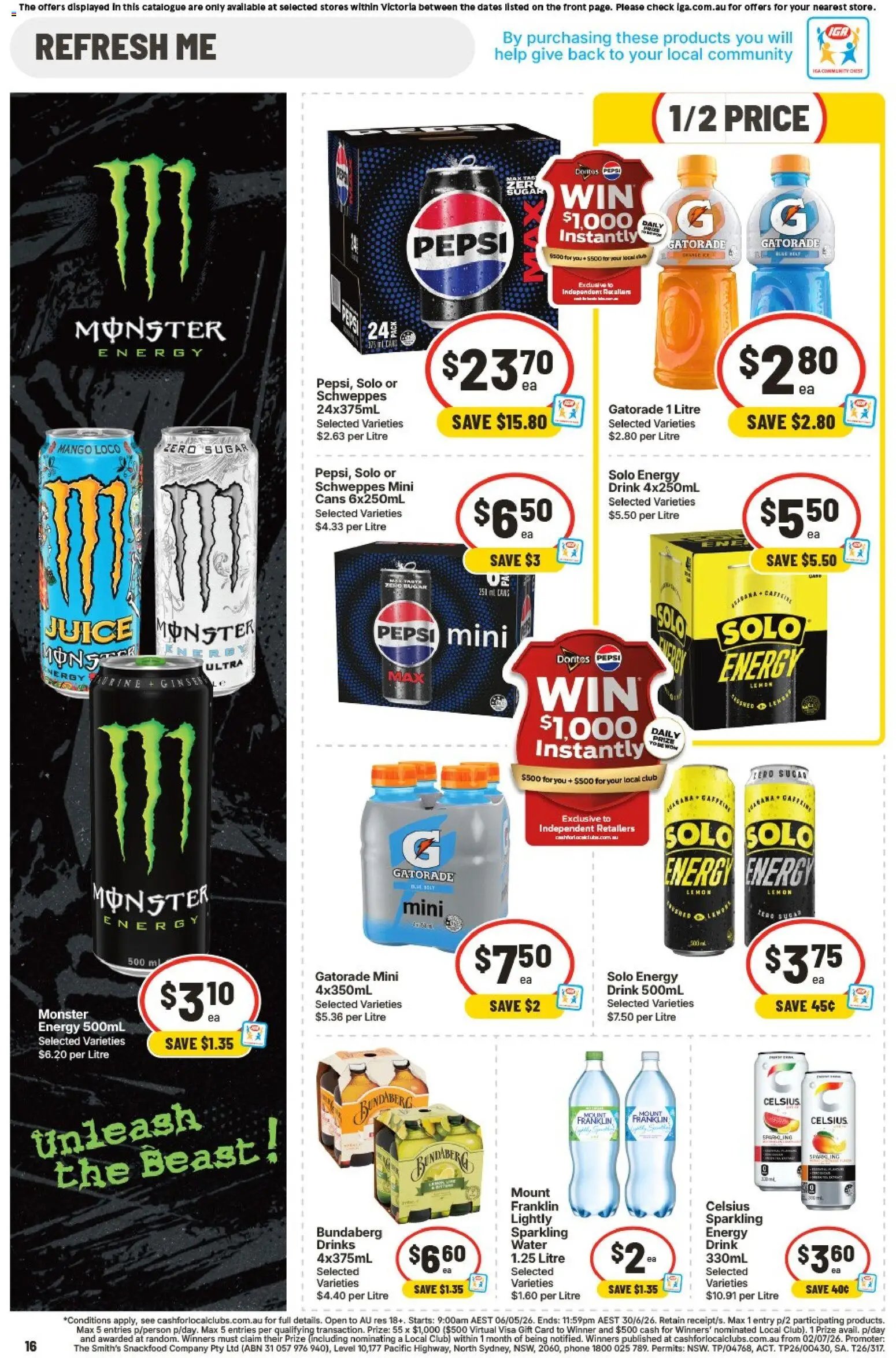 IGA catalogue VIC