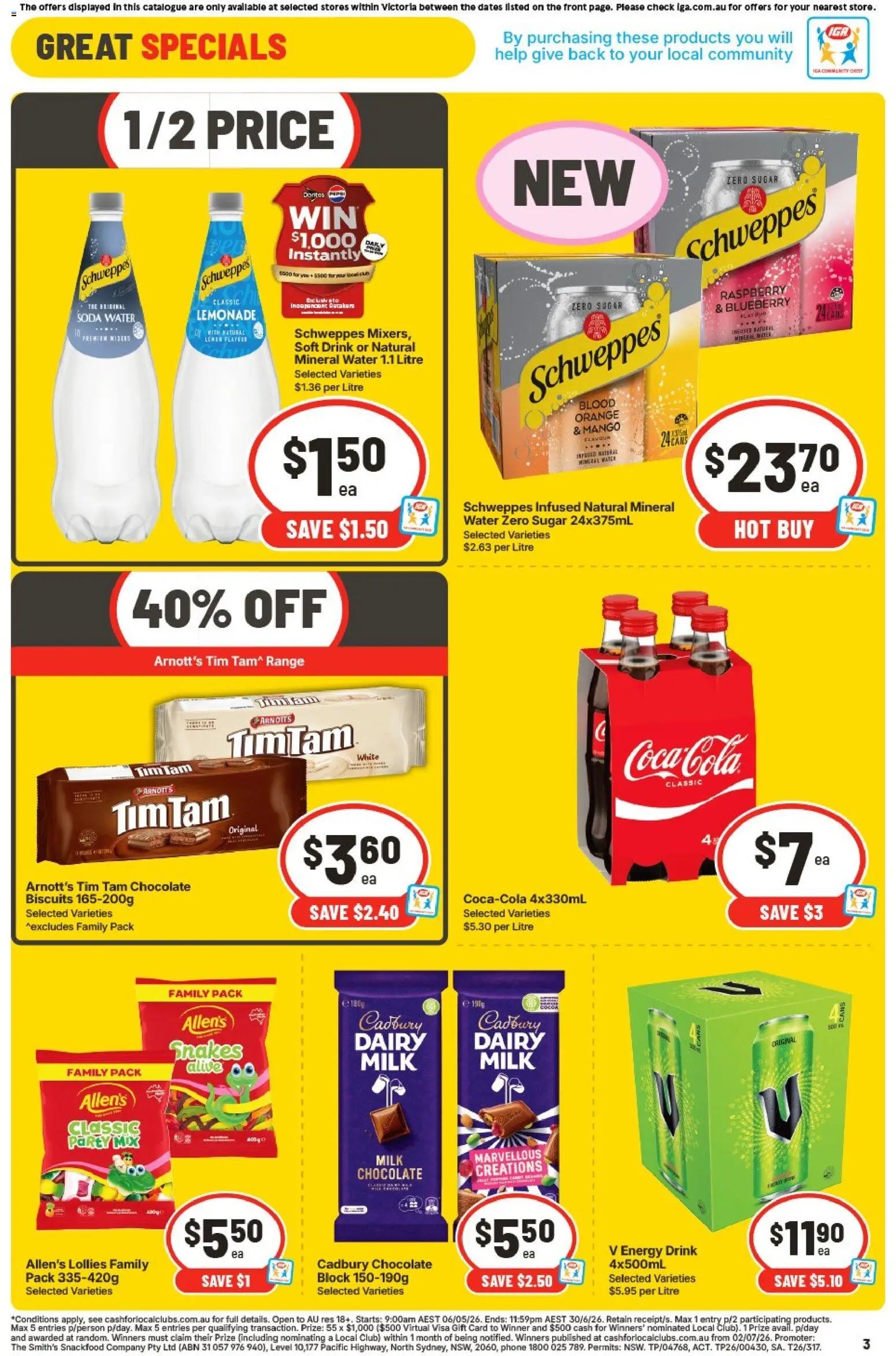 IGA catalogue VIC