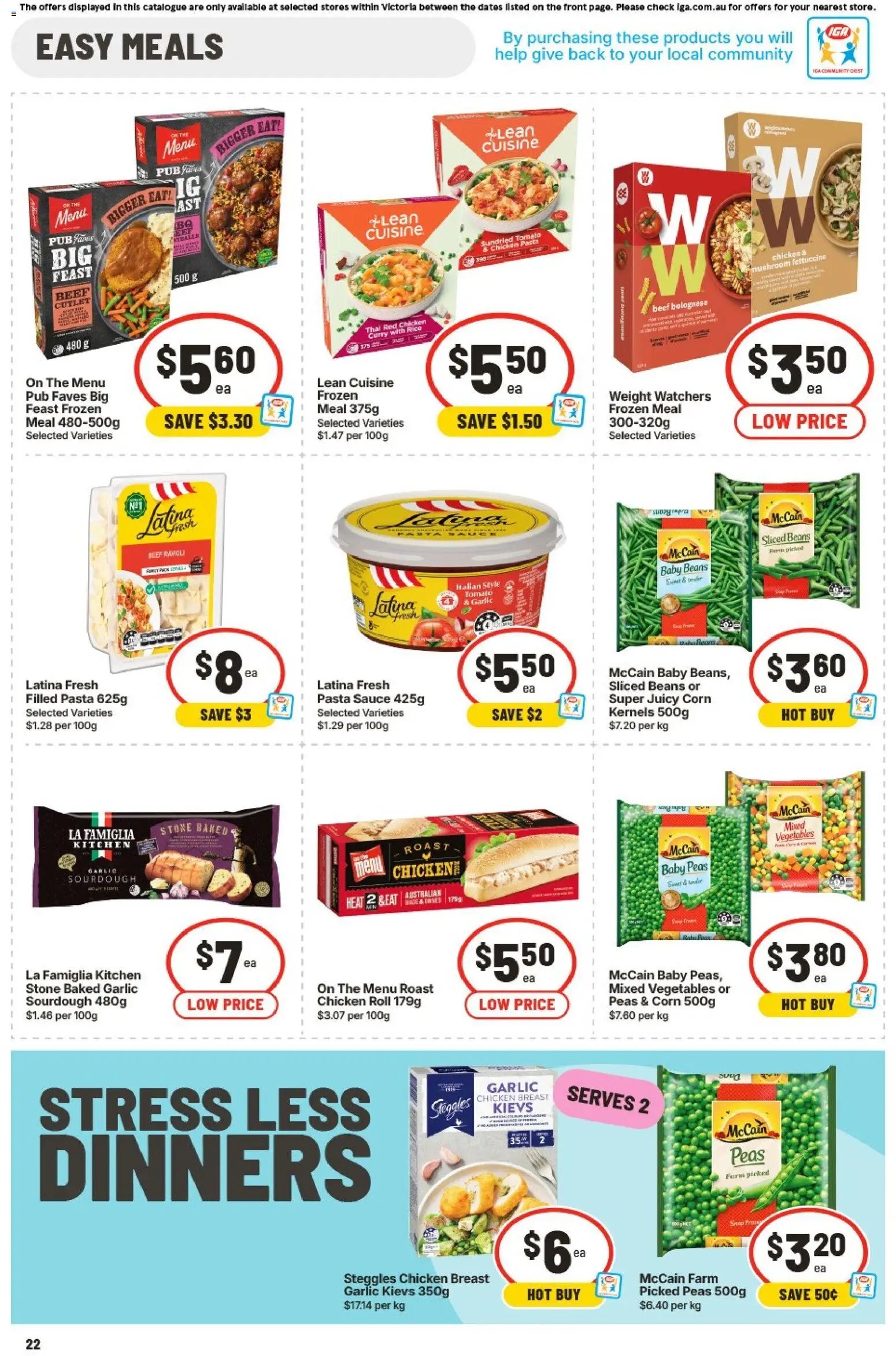 IGA catalogue VIC