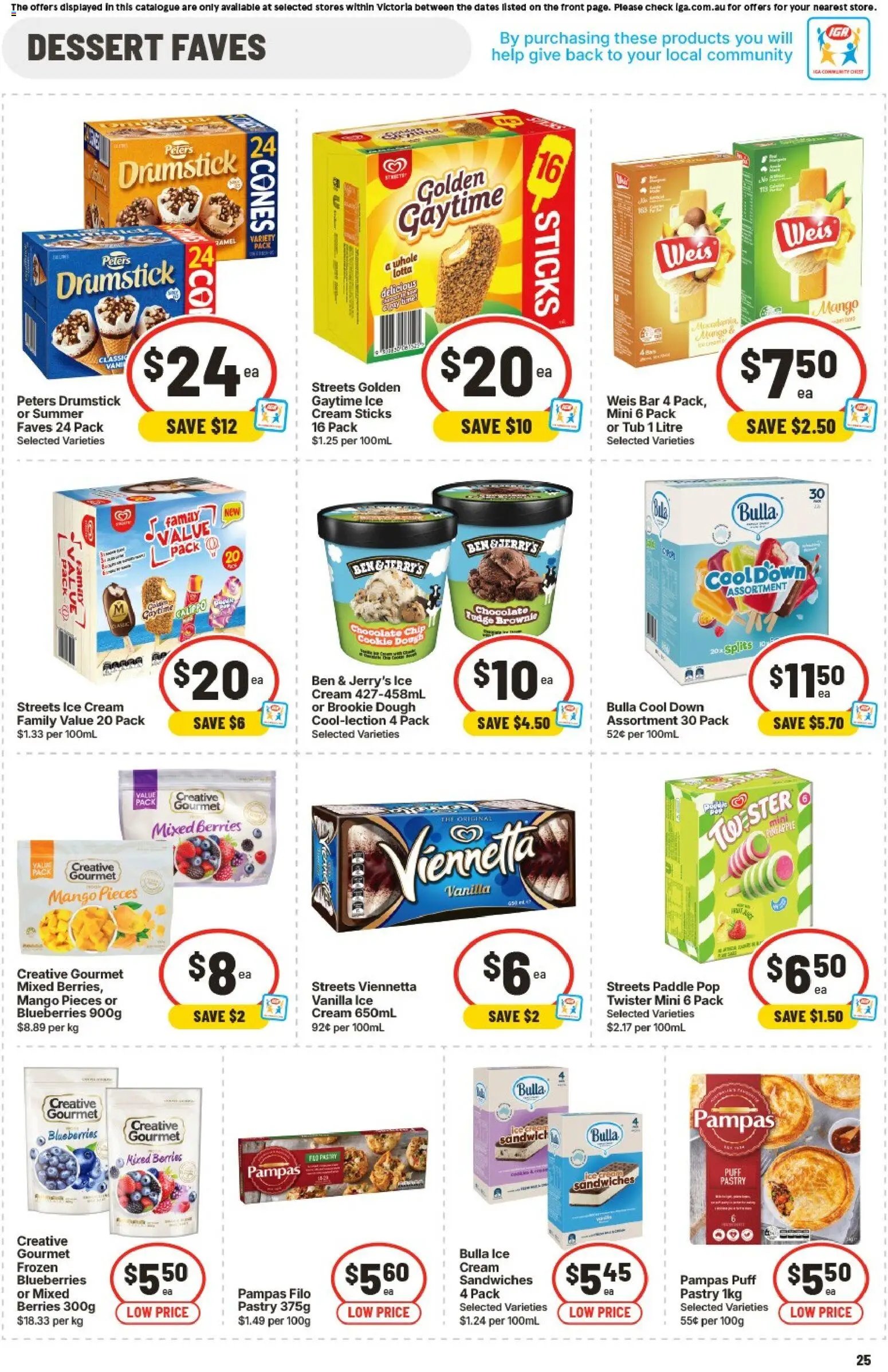 IGA catalogue VIC