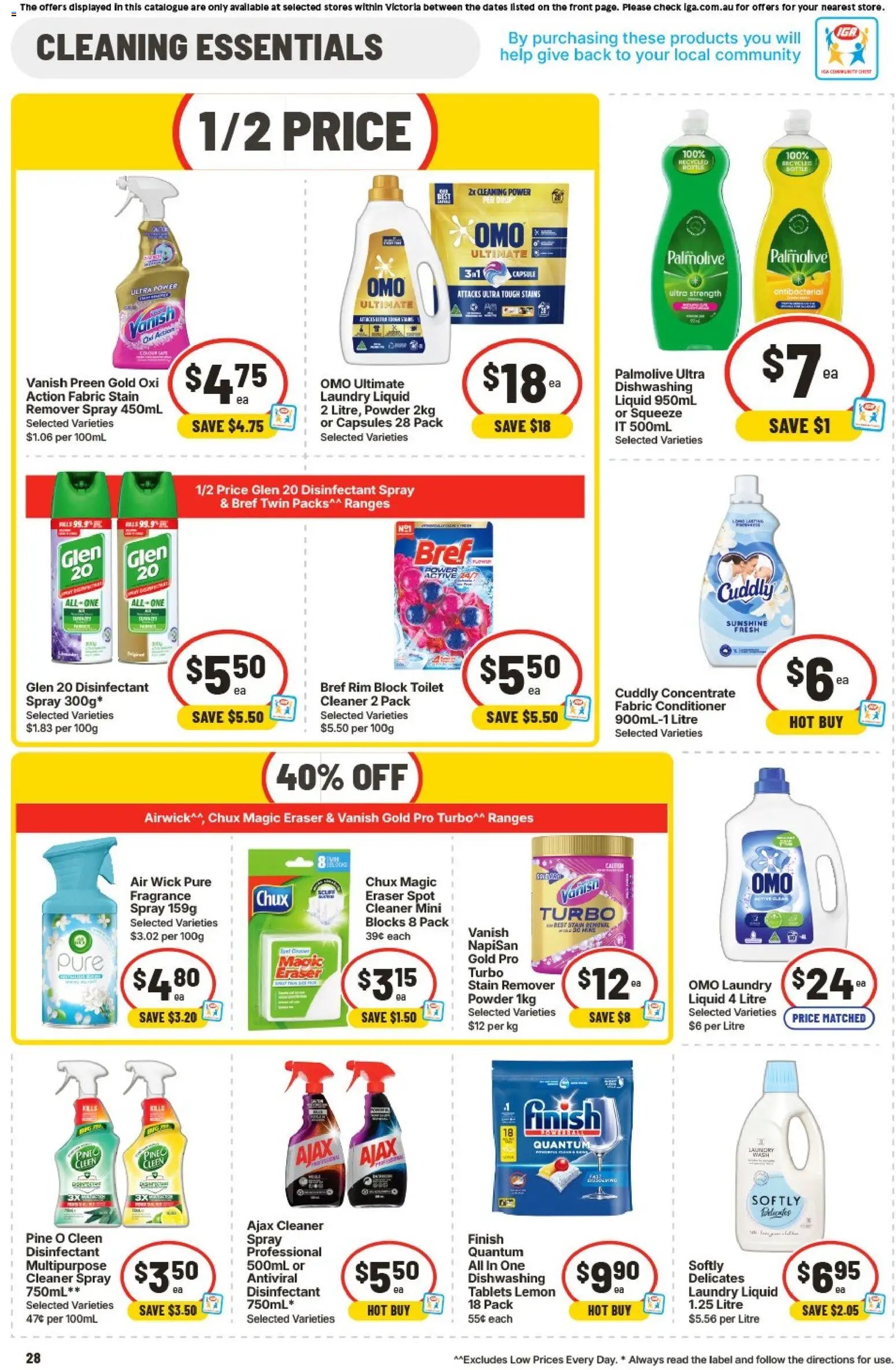 IGA catalogue VIC