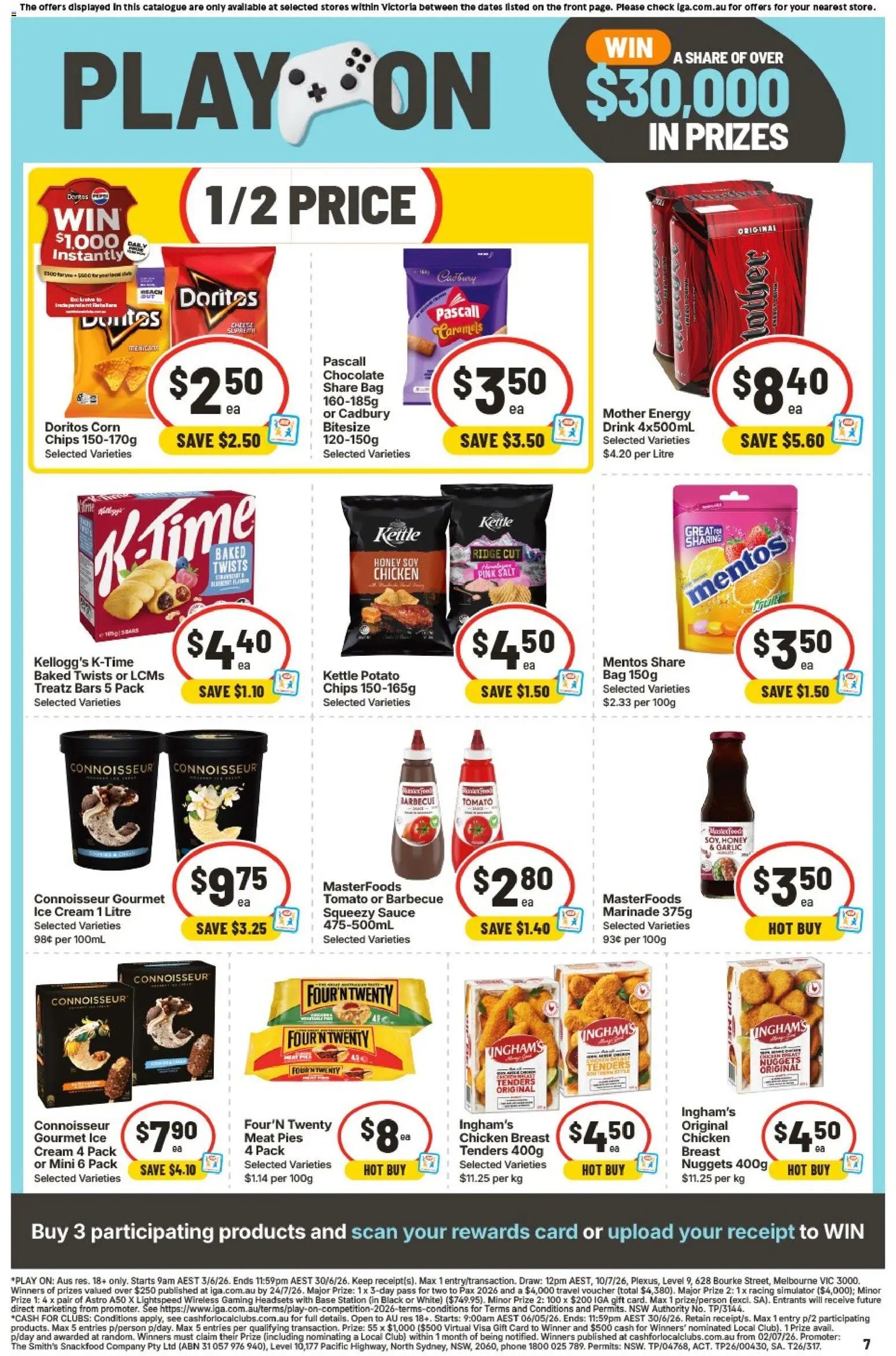IGA catalogue VIC