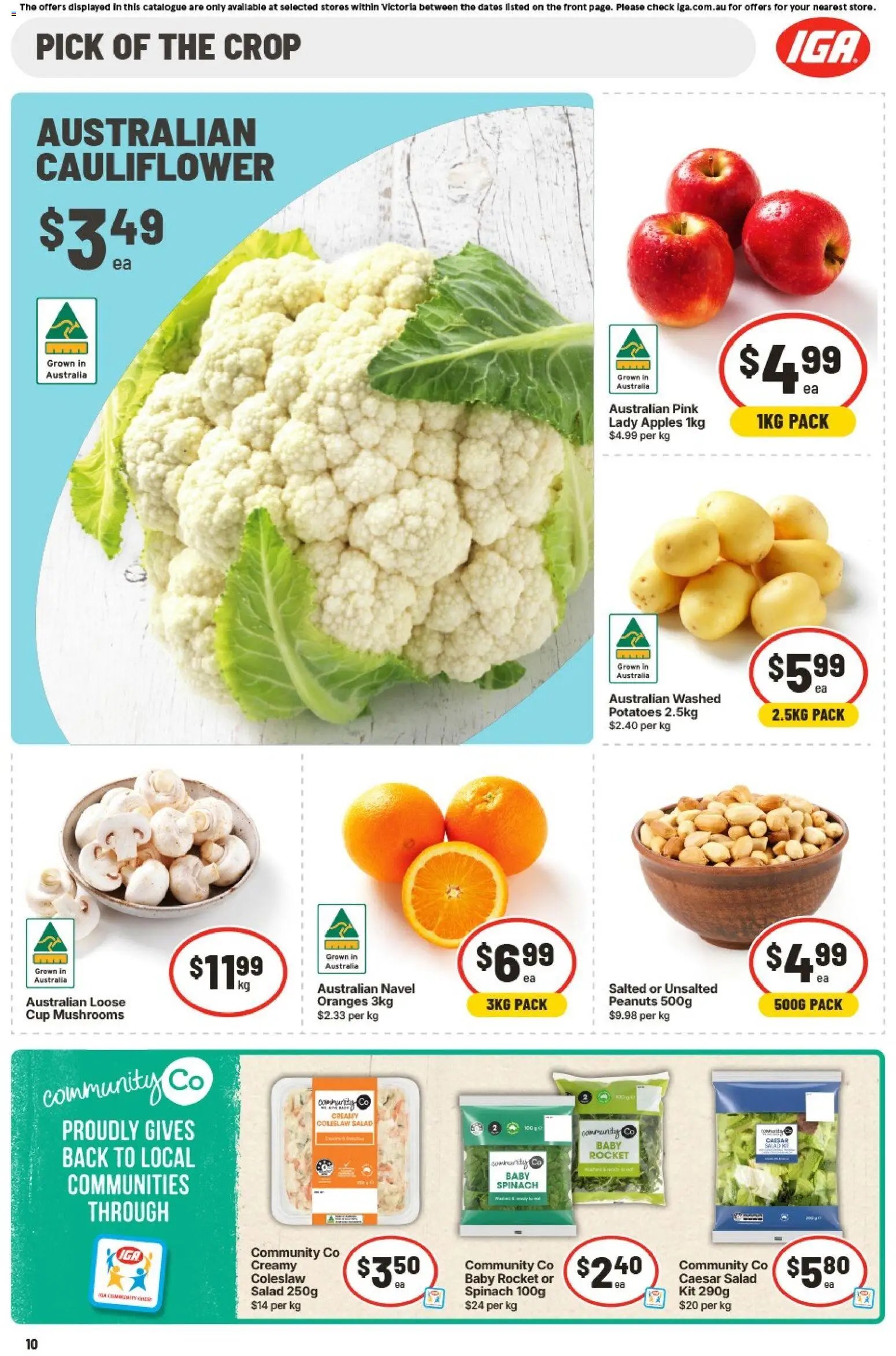 IGA catalogue VIC