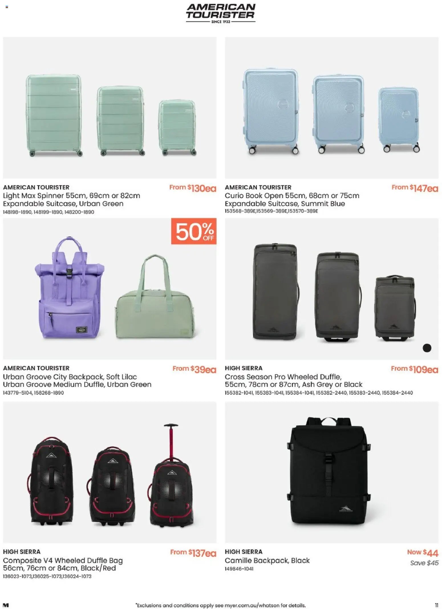 Myer End of financial year sale