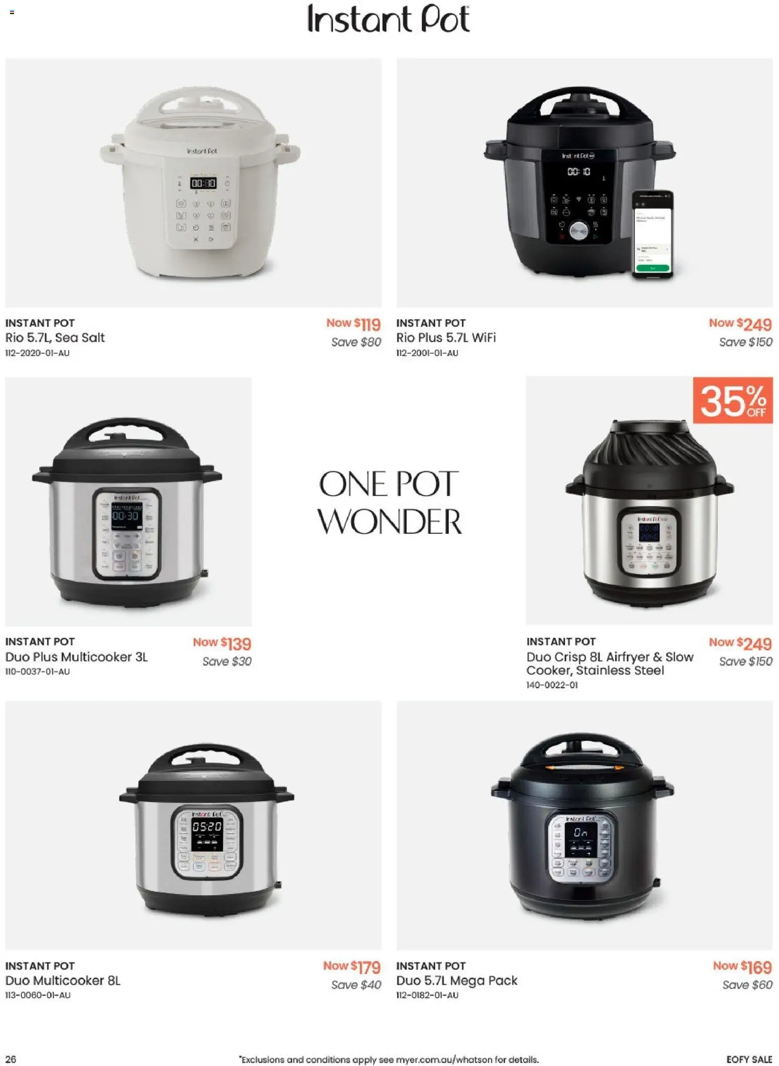 Myer End of financial year sale