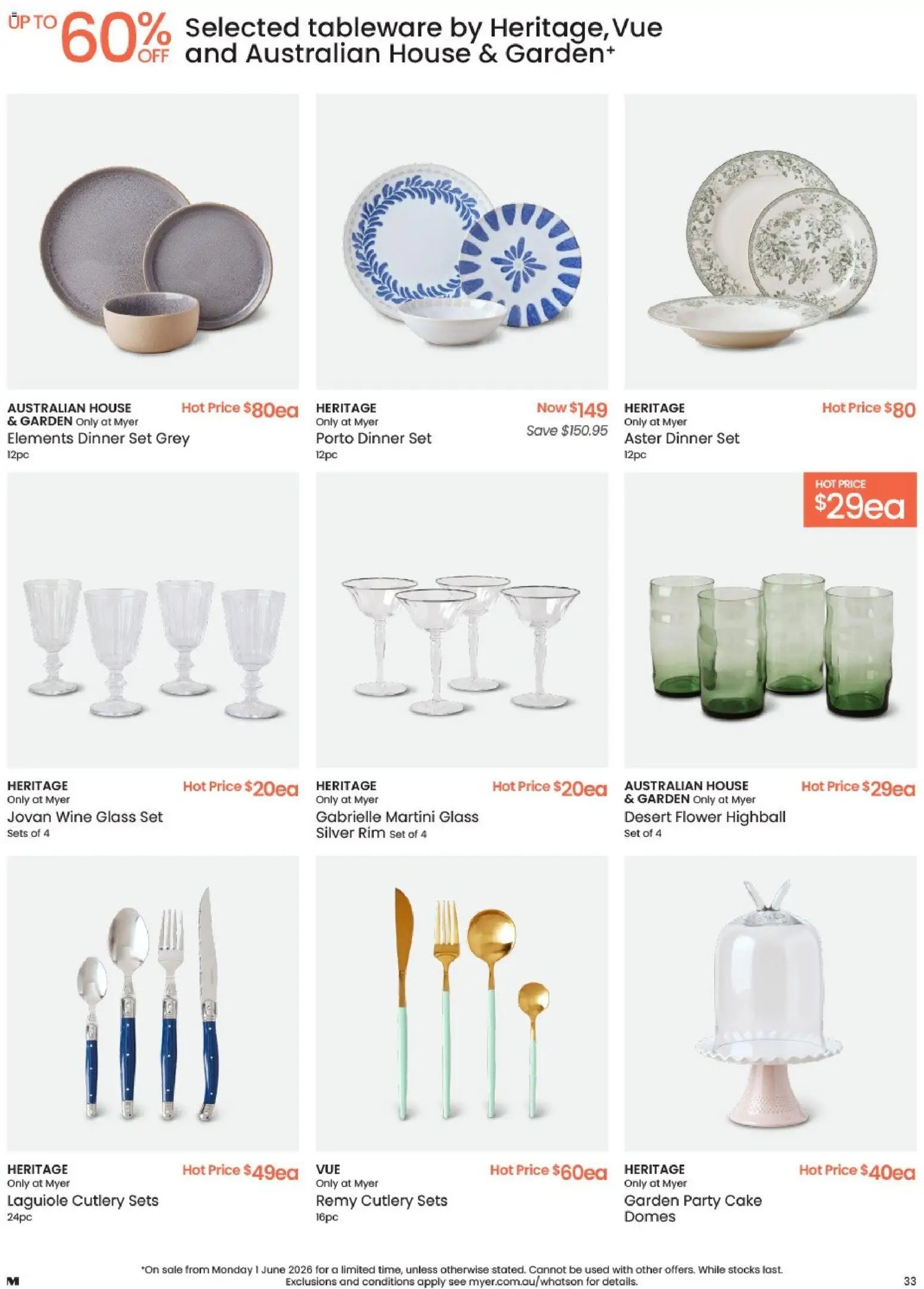 Myer End of financial year sale