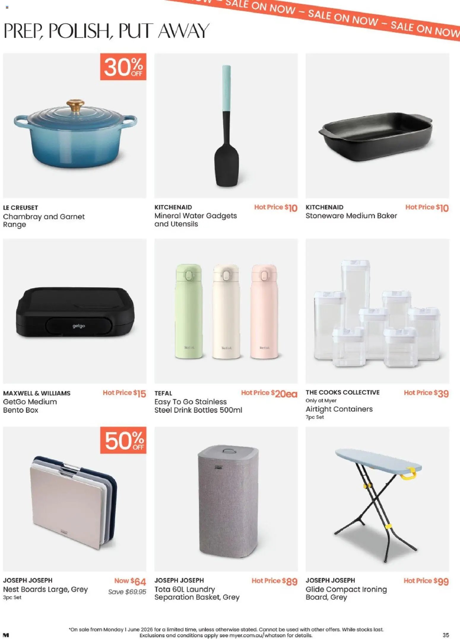 Myer End of financial year sale
