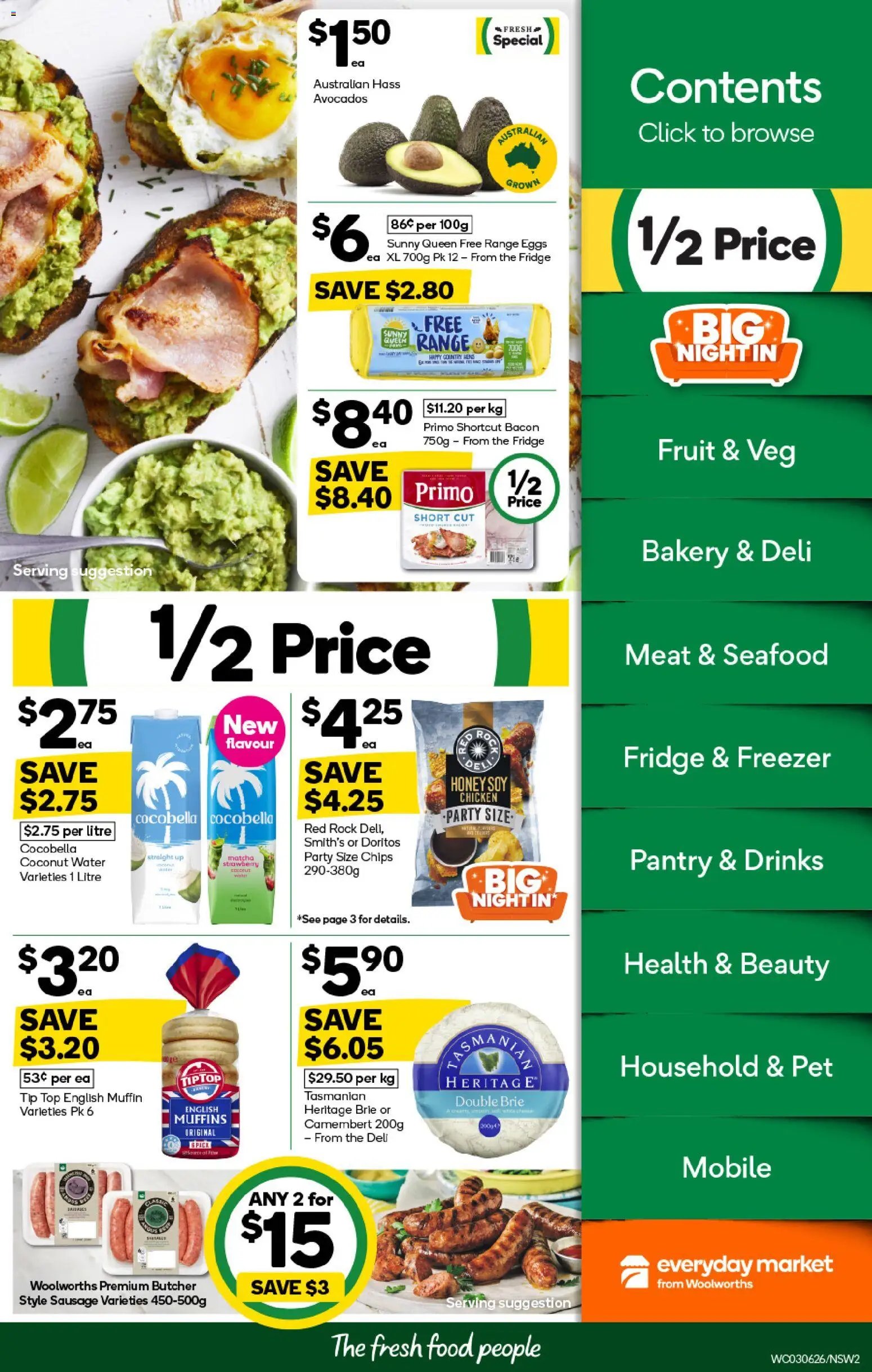 Woolworths catalogue