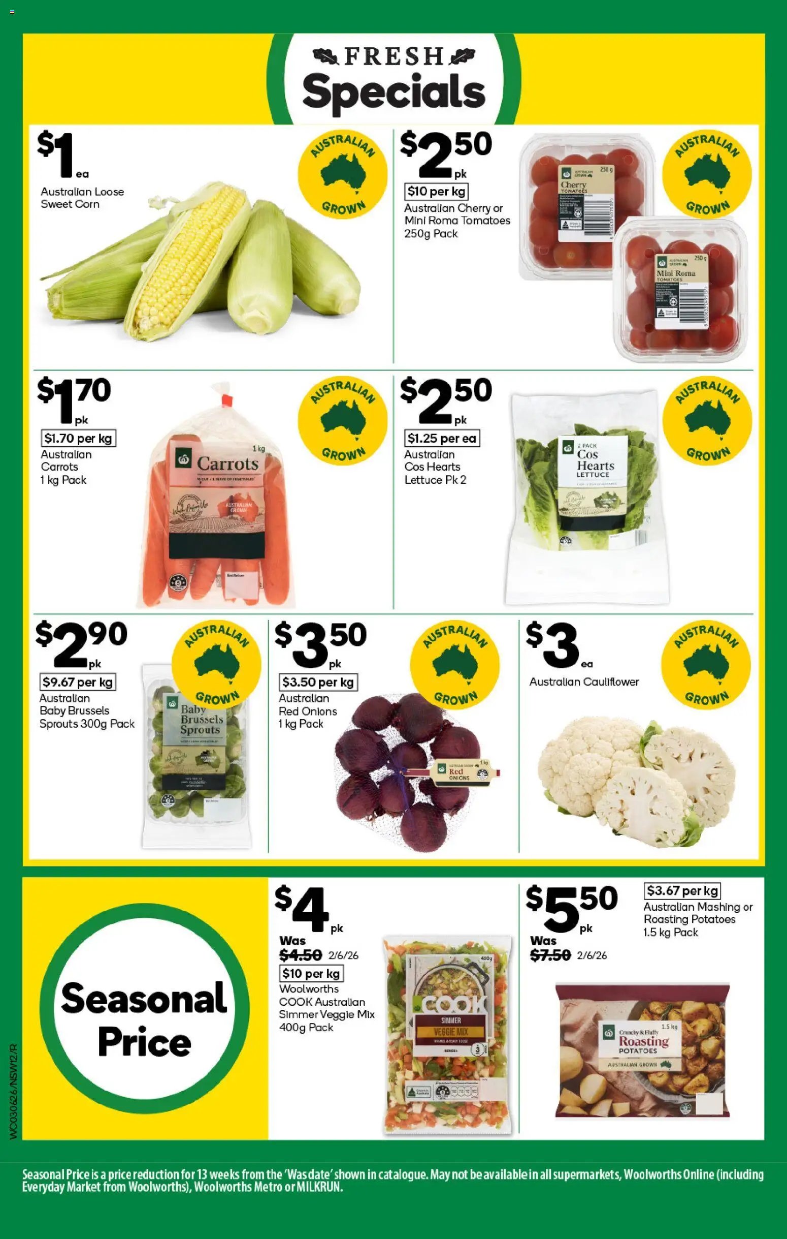 Woolworths catalogue