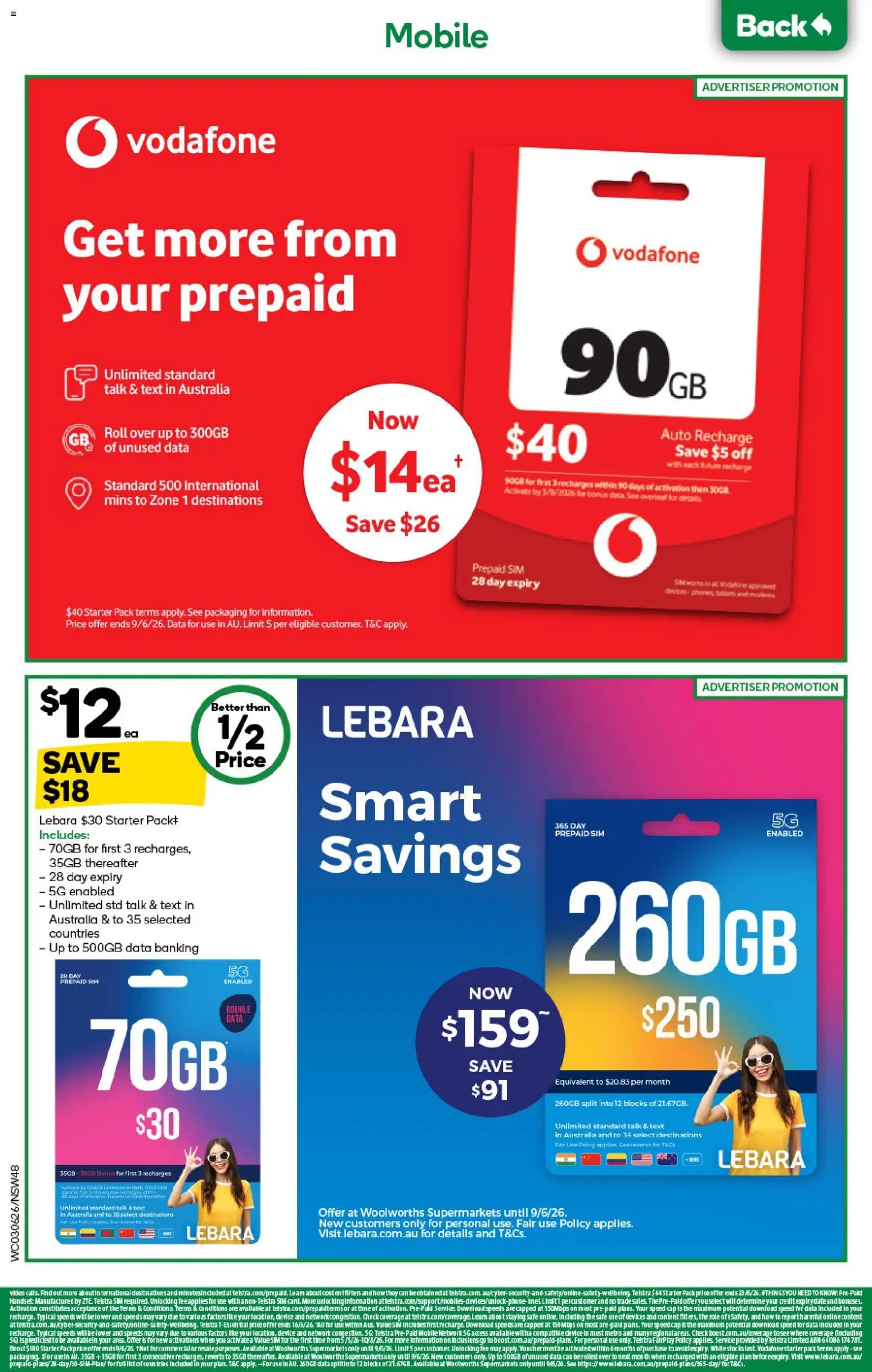 Woolworths catalogue