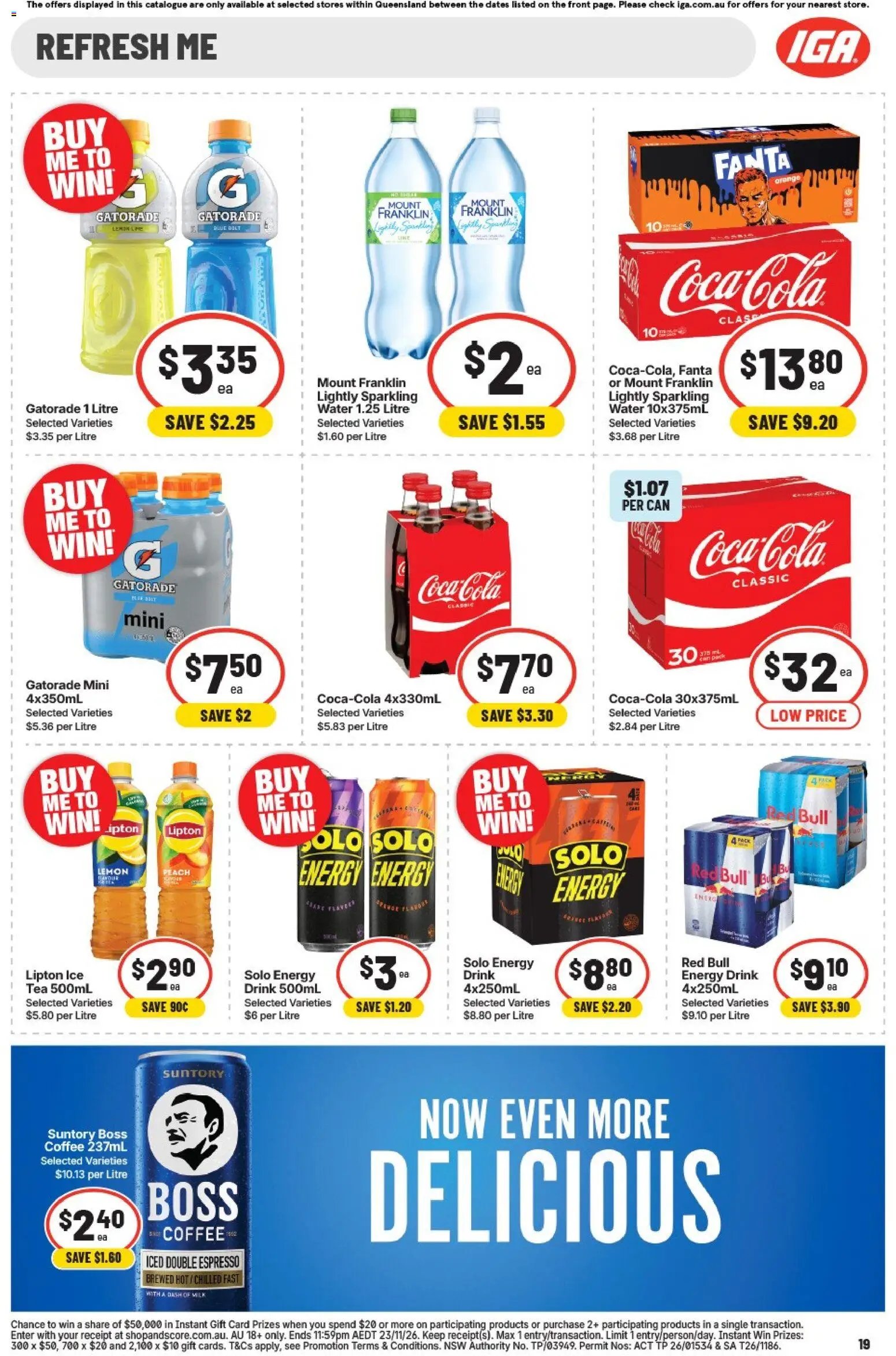 IGA Extra Specials  QLD