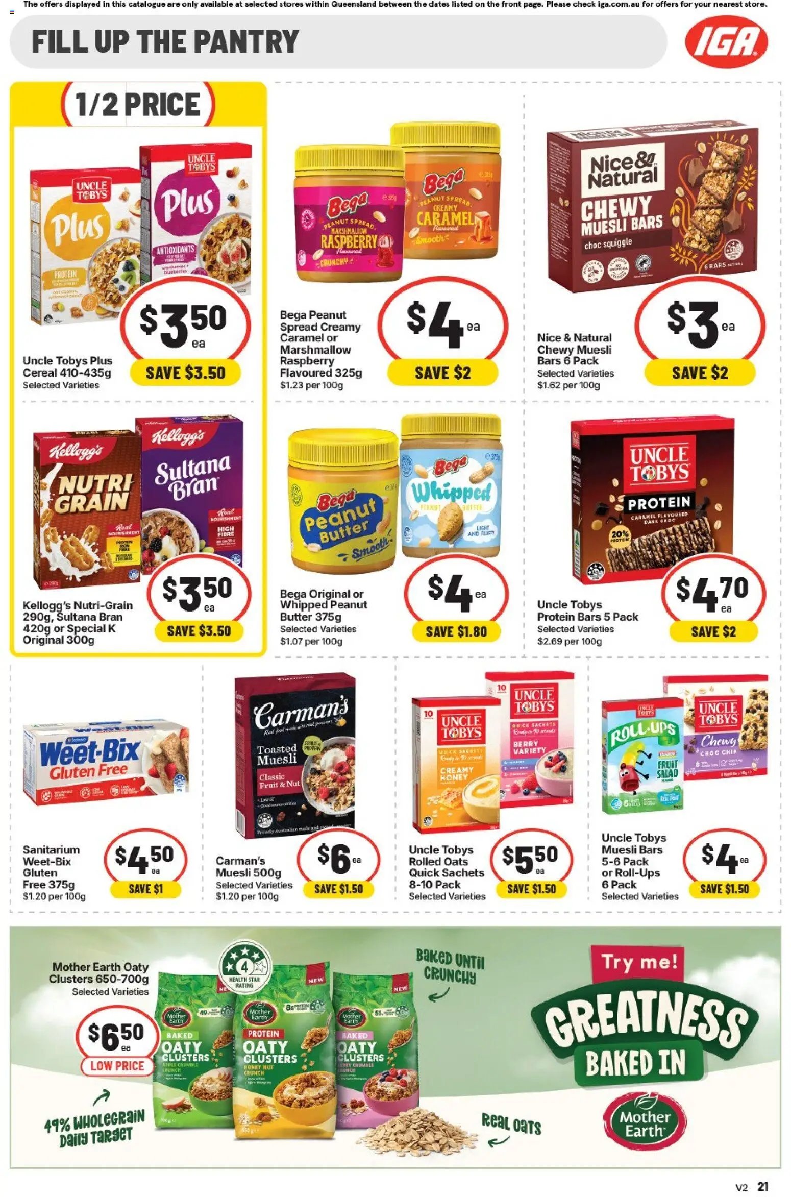 IGA Extra Specials  QLD