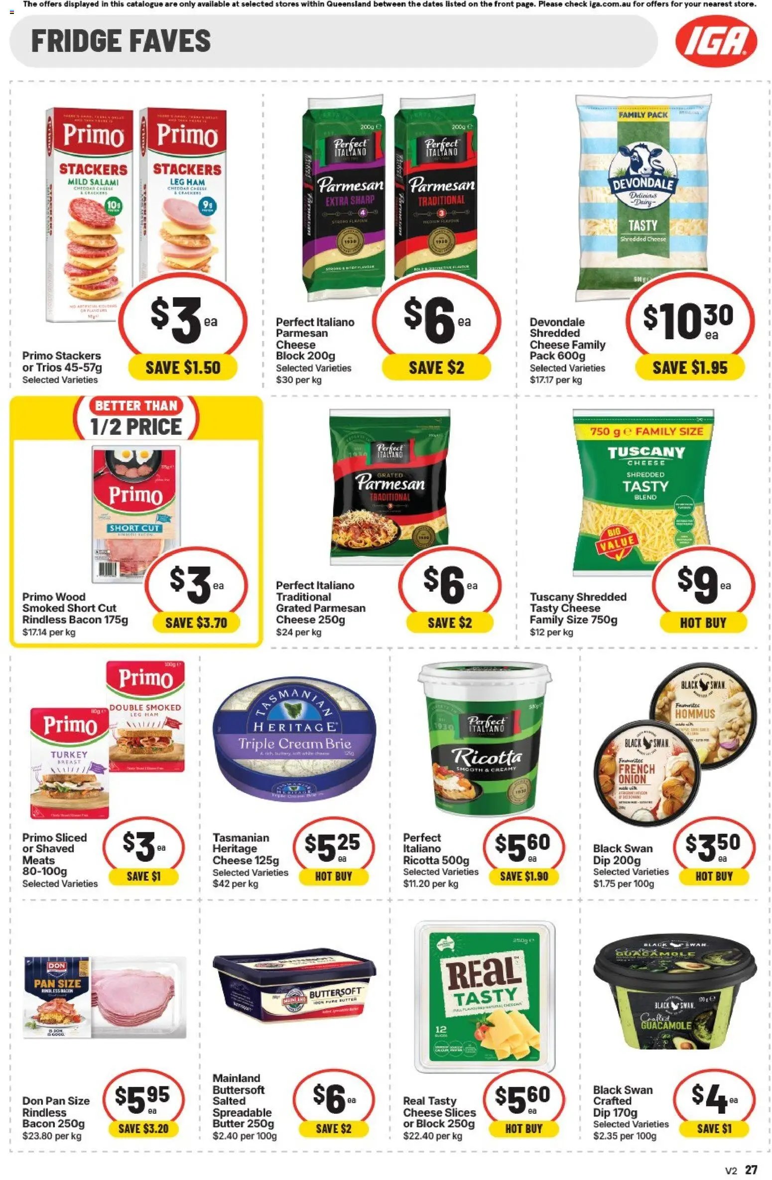 IGA Extra Specials  QLD