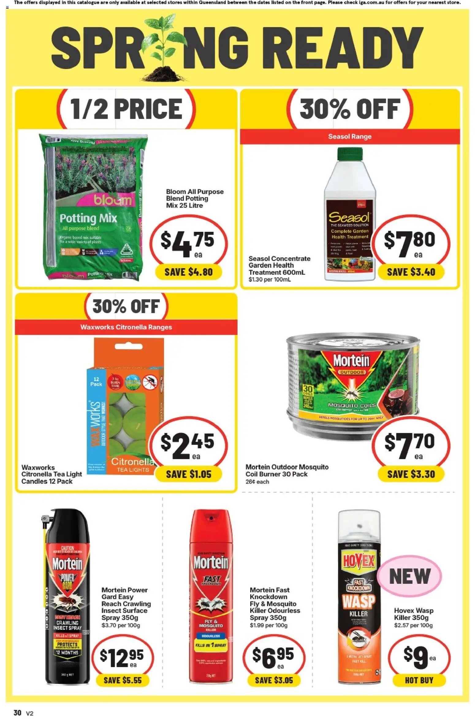 IGA Extra Specials  QLD