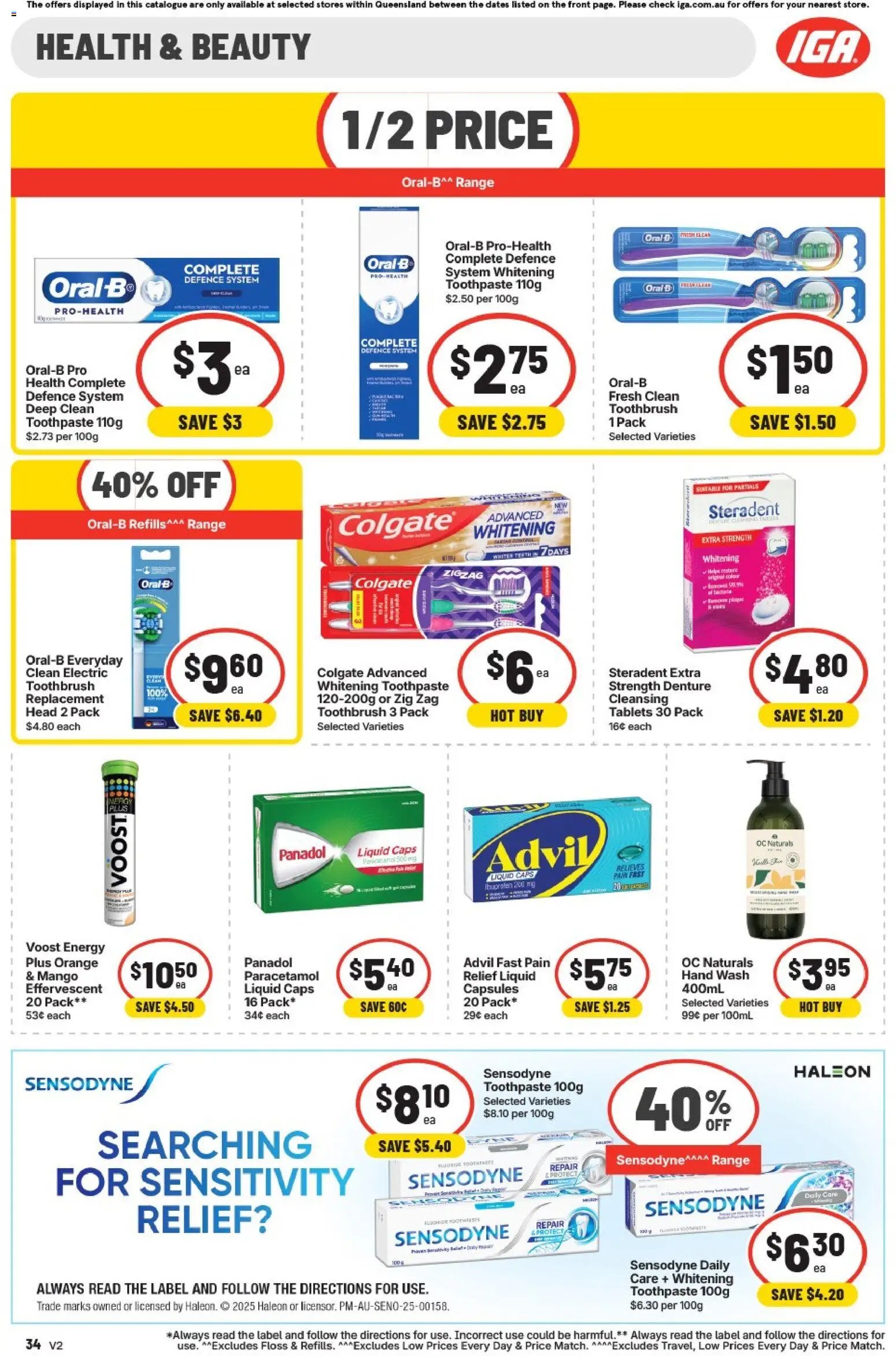 IGA Extra Specials  QLD