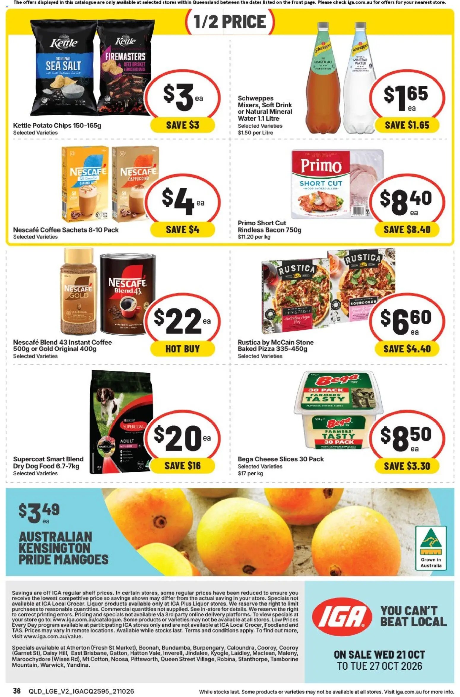 IGA Extra Specials  QLD