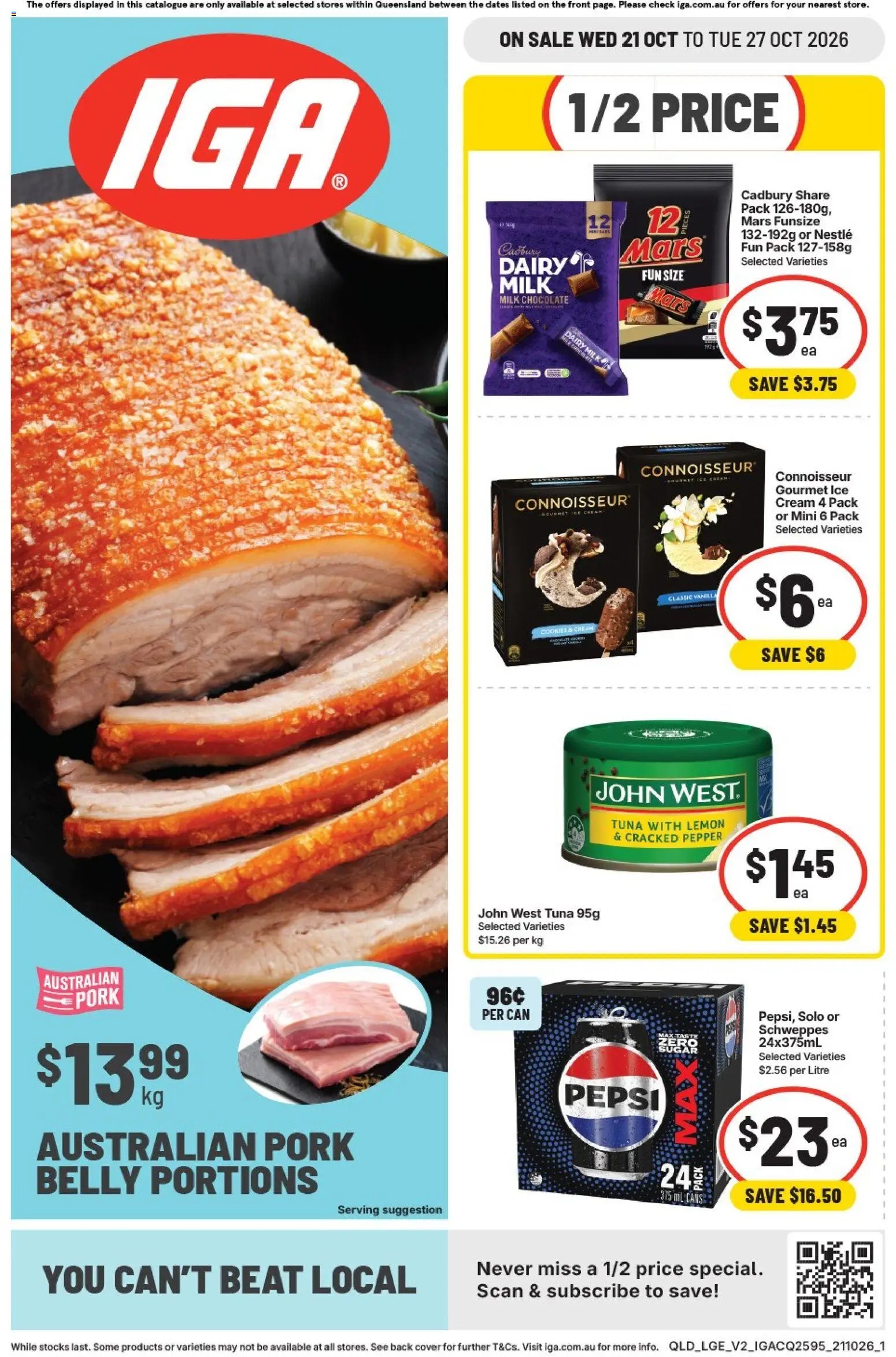 IGA Extra Specials  QLD
