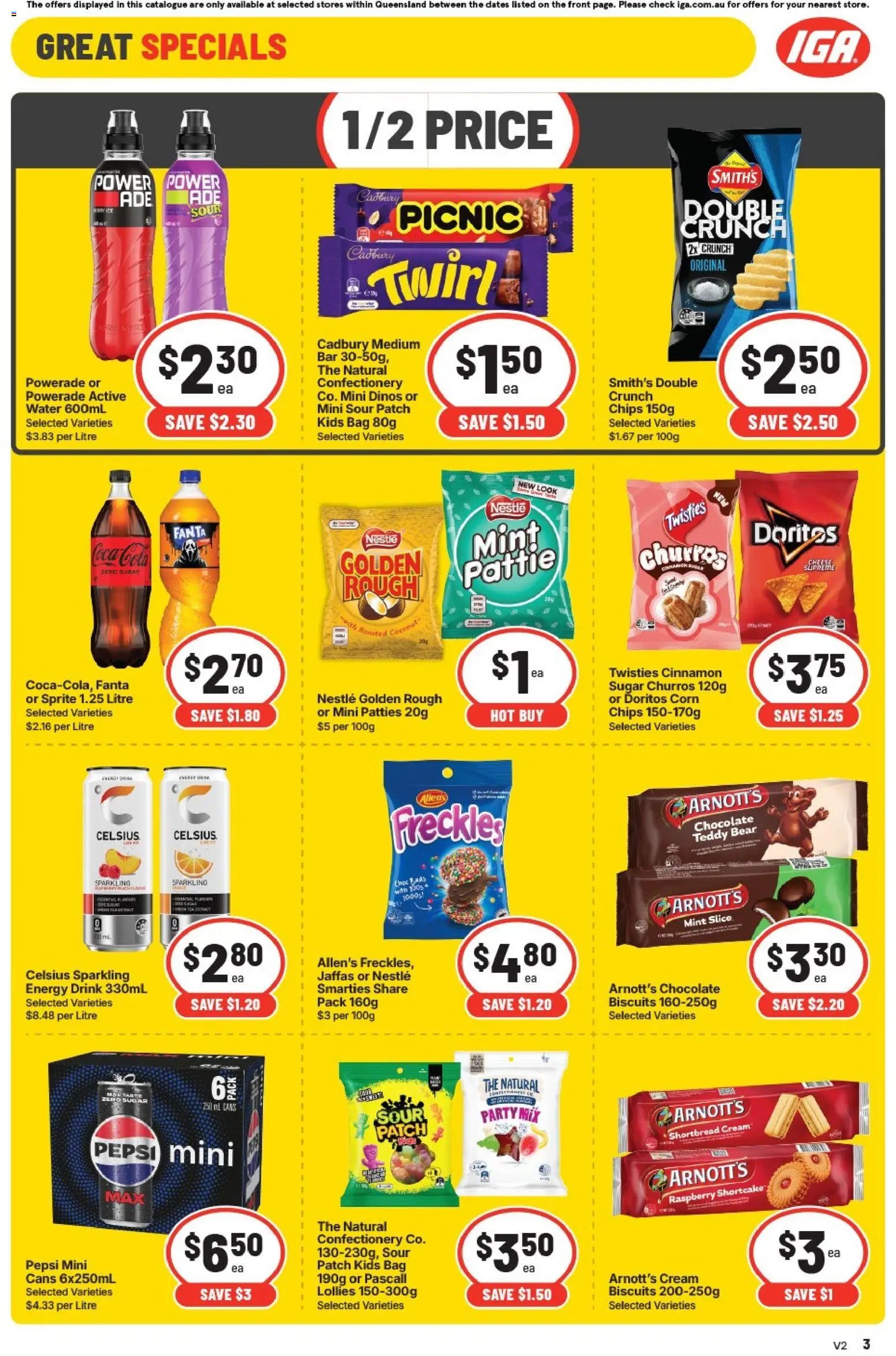 IGA Extra Specials  QLD