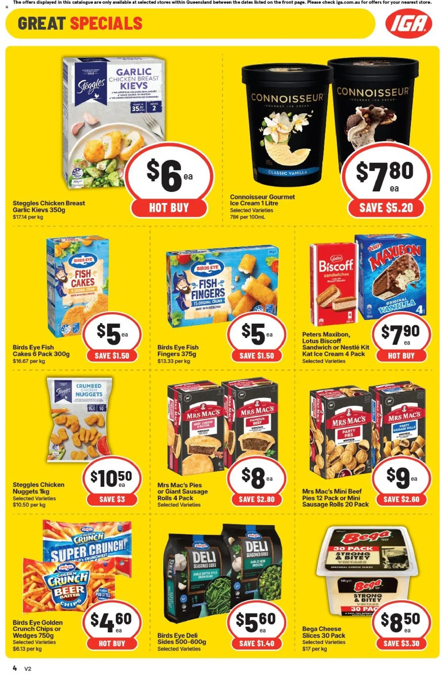 IGA Extra Specials  QLD