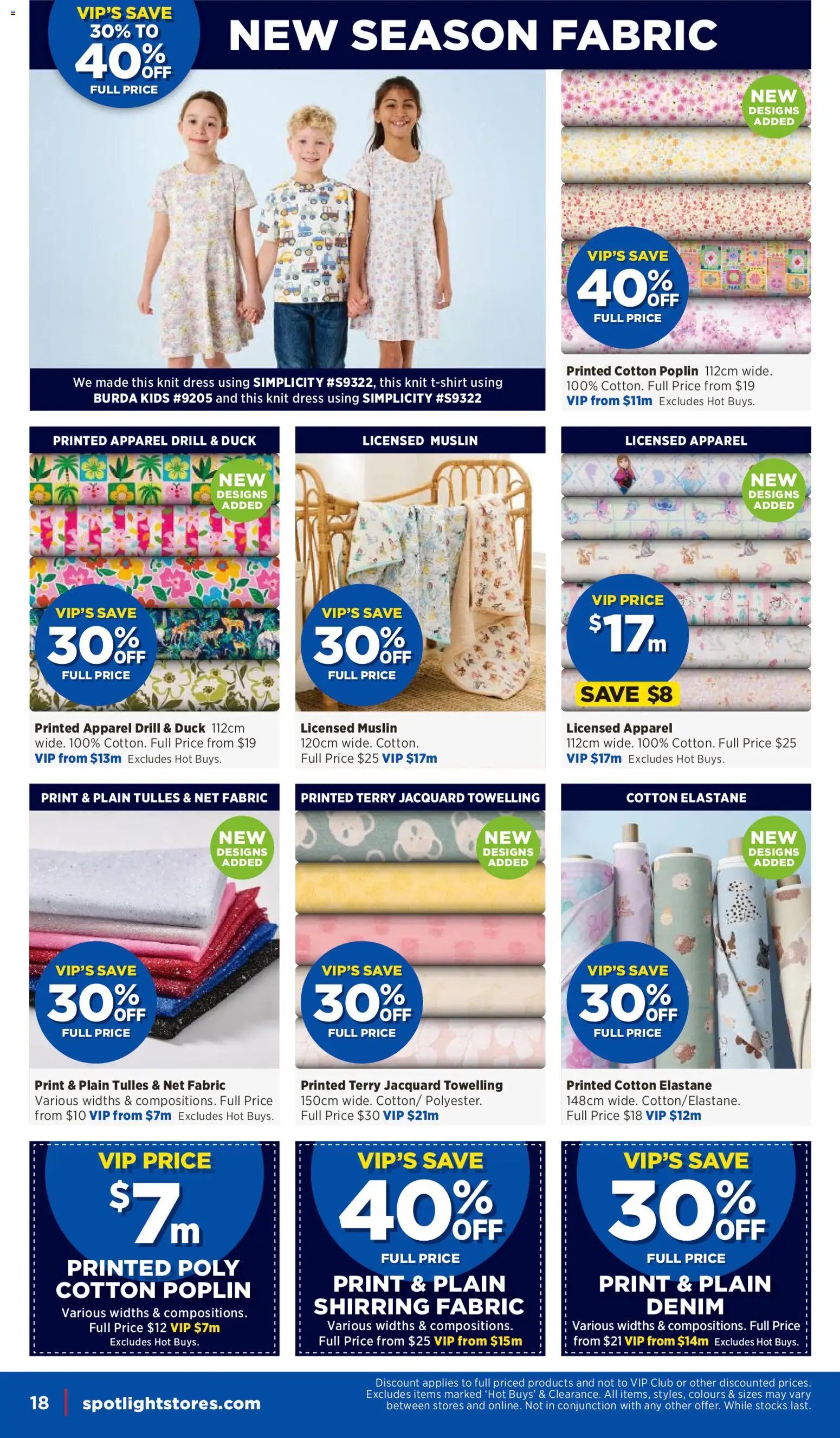 Spotlight catalogue