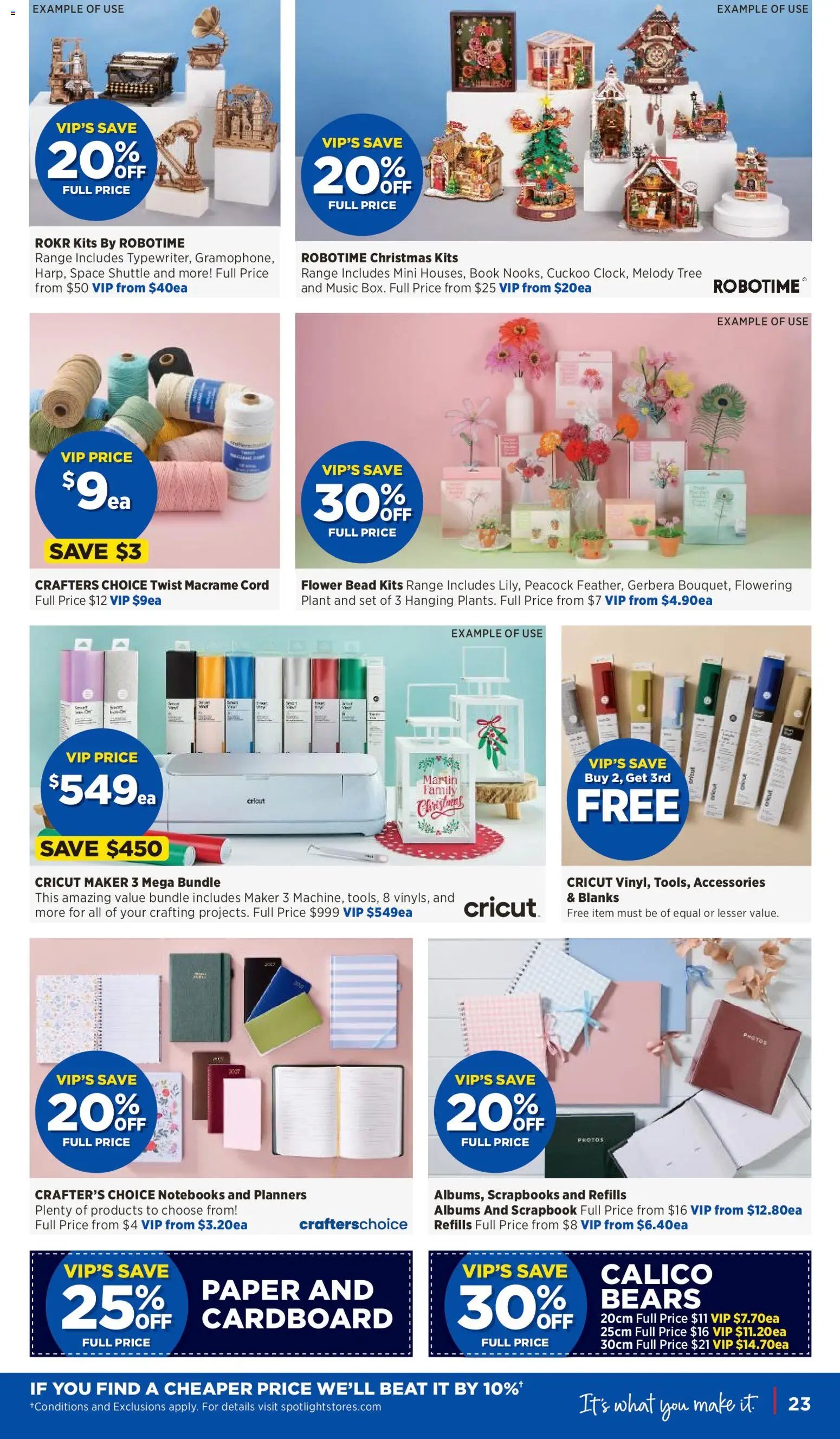 Spotlight catalogue