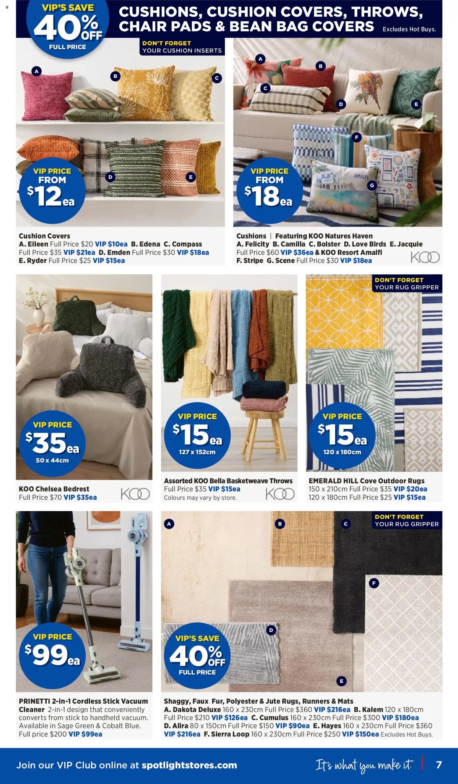 Spotlight catalogue