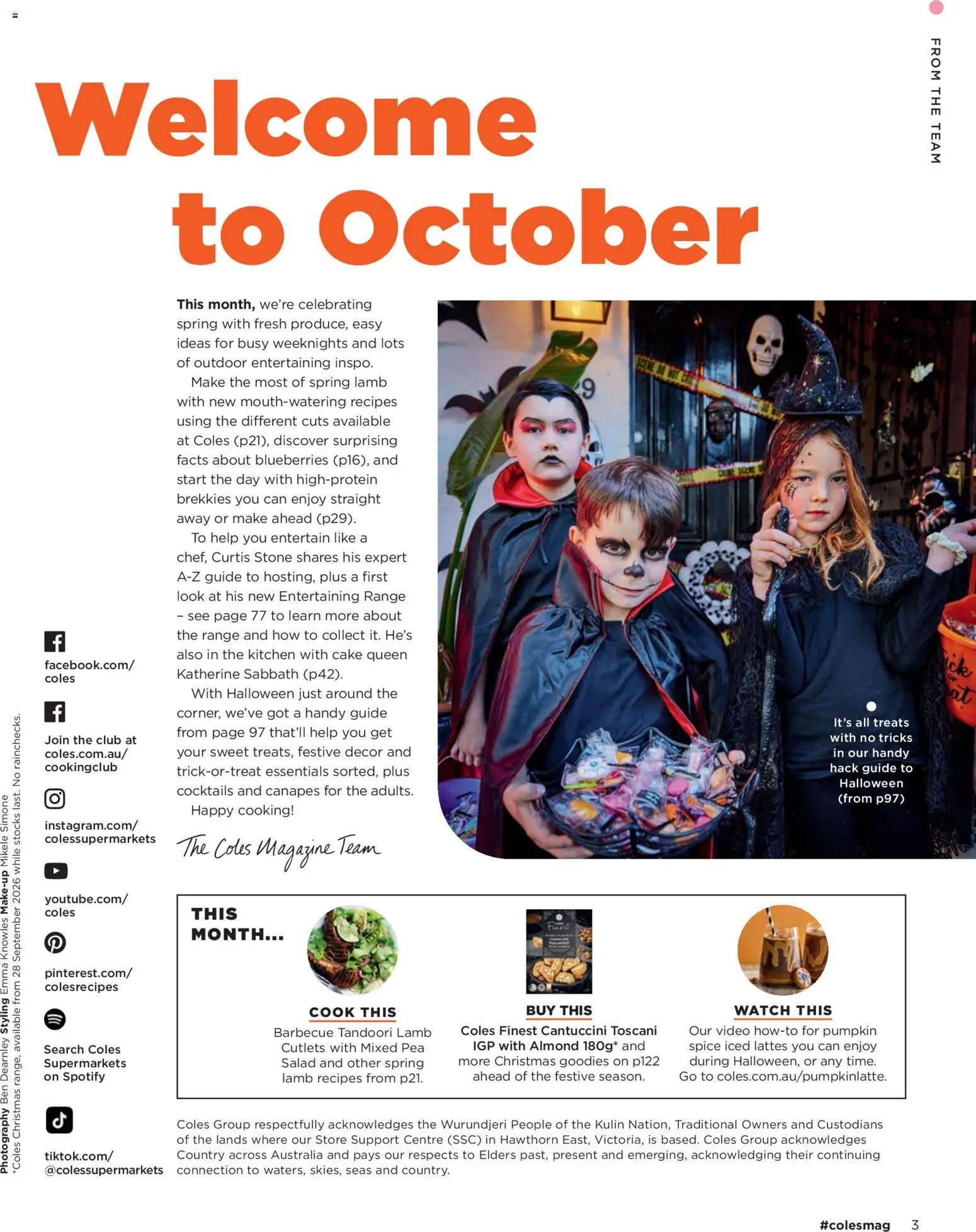 Coles catalogue October 2026