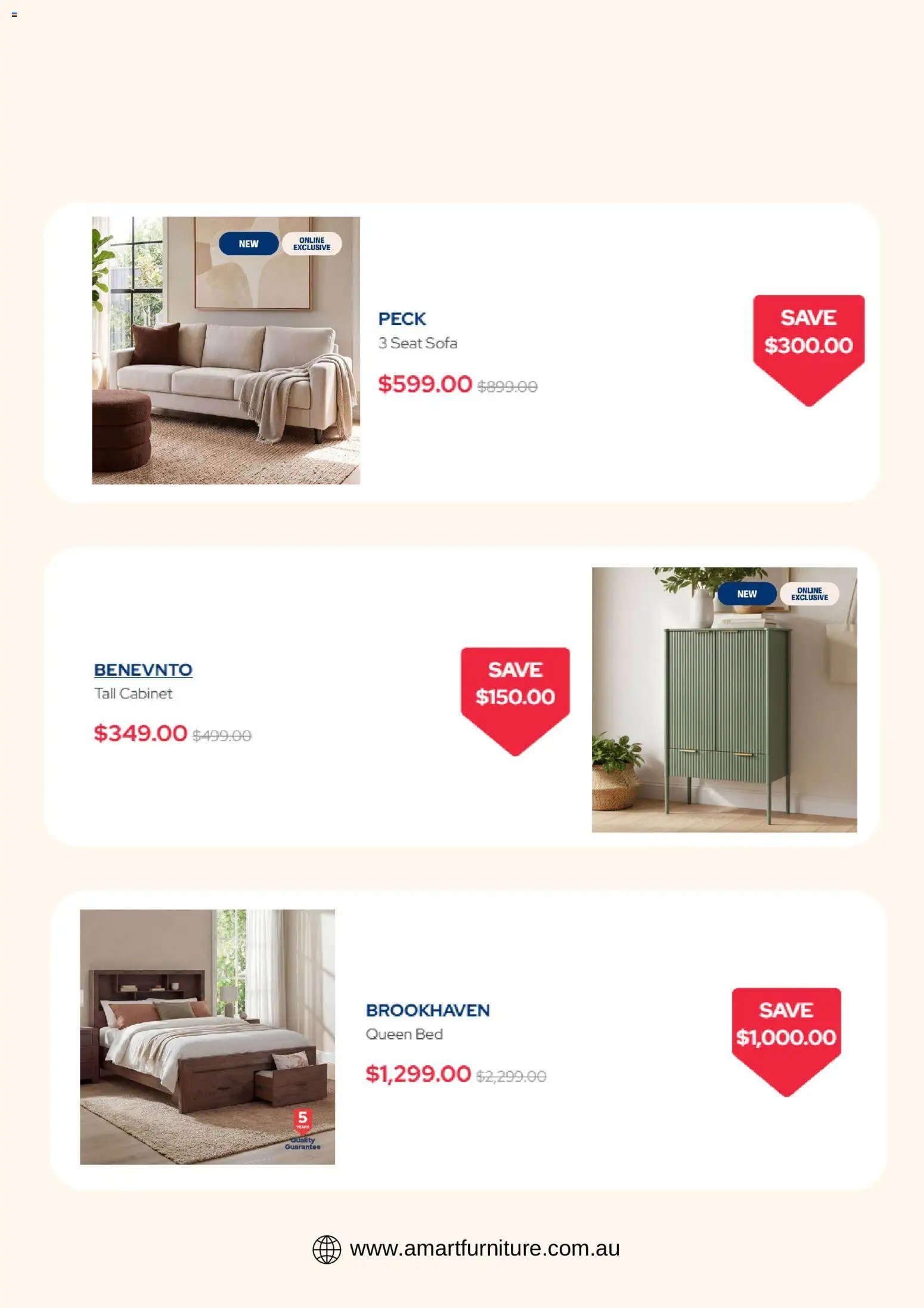 Amart Furniture catalogue