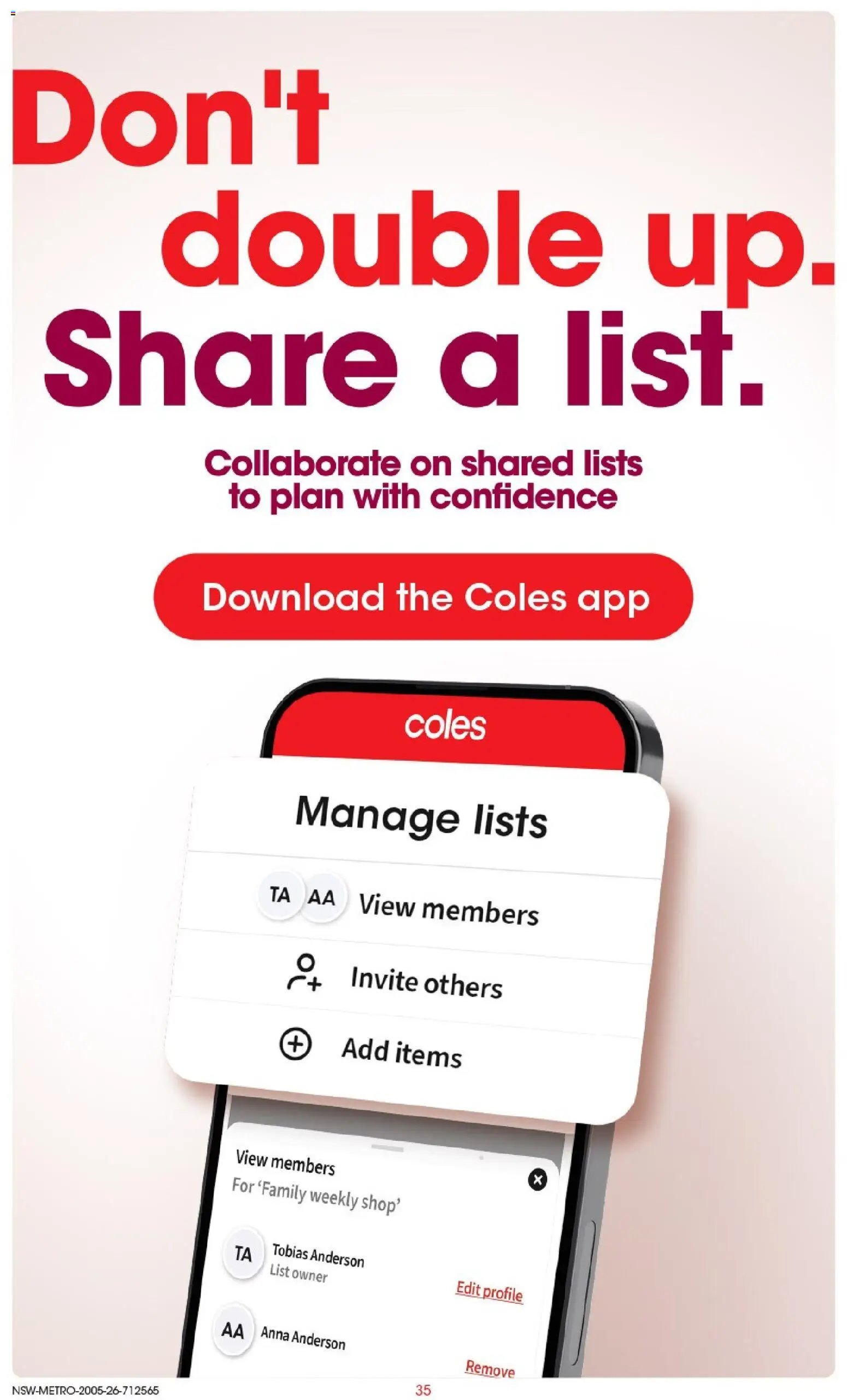 Coles catalogue  (2026-05-19 - 2026-05-26) | 35