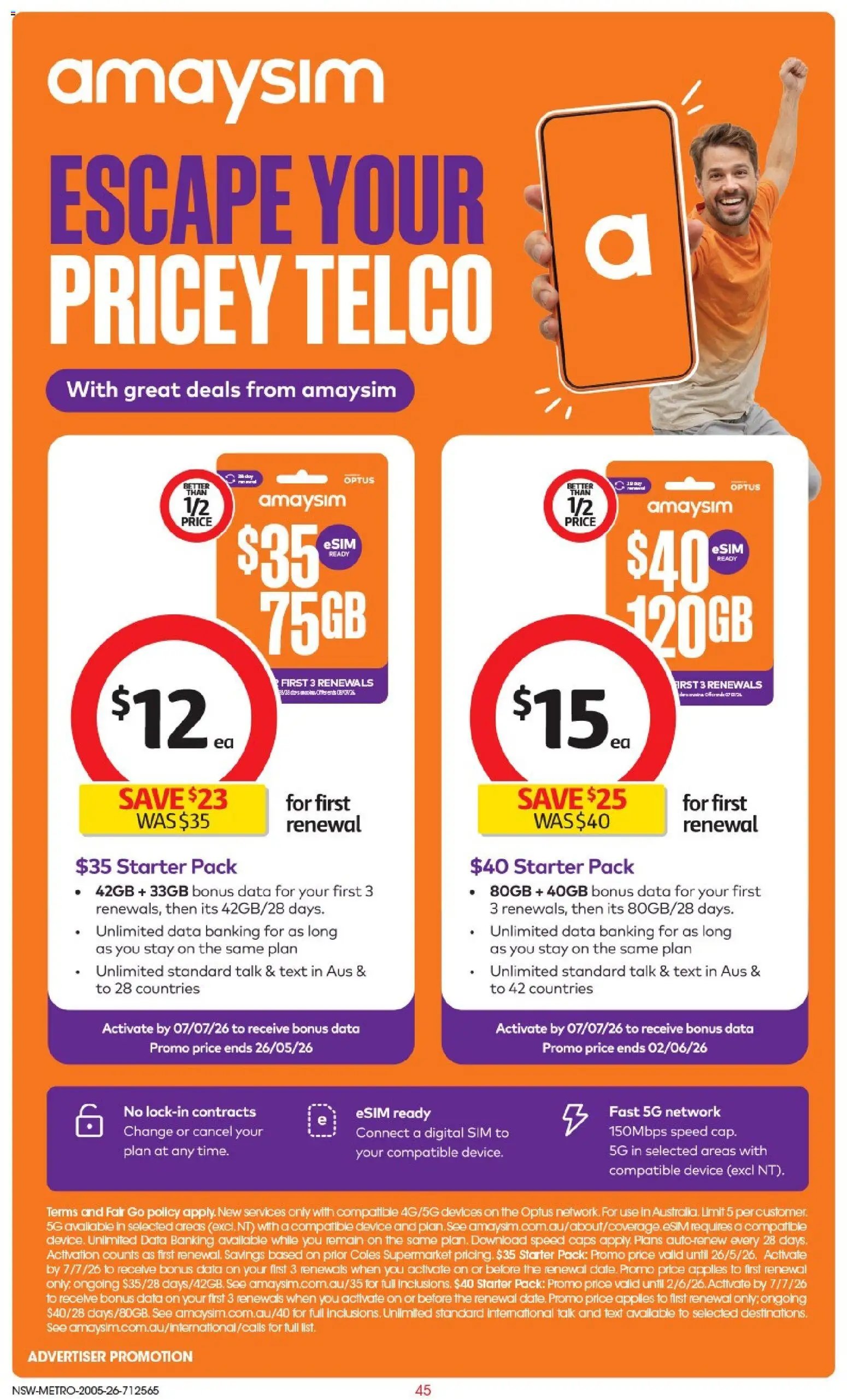 Coles catalogue  (2026-05-19 - 2026-05-26) | 45