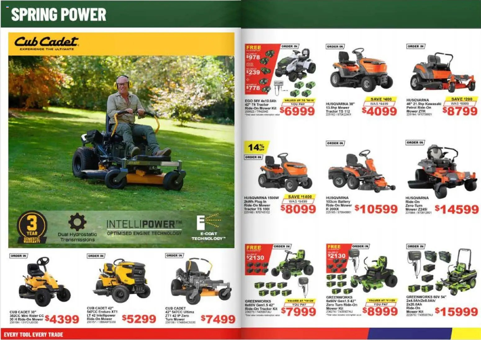 Total Tools catalogue