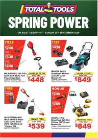 Total Tools catalogue