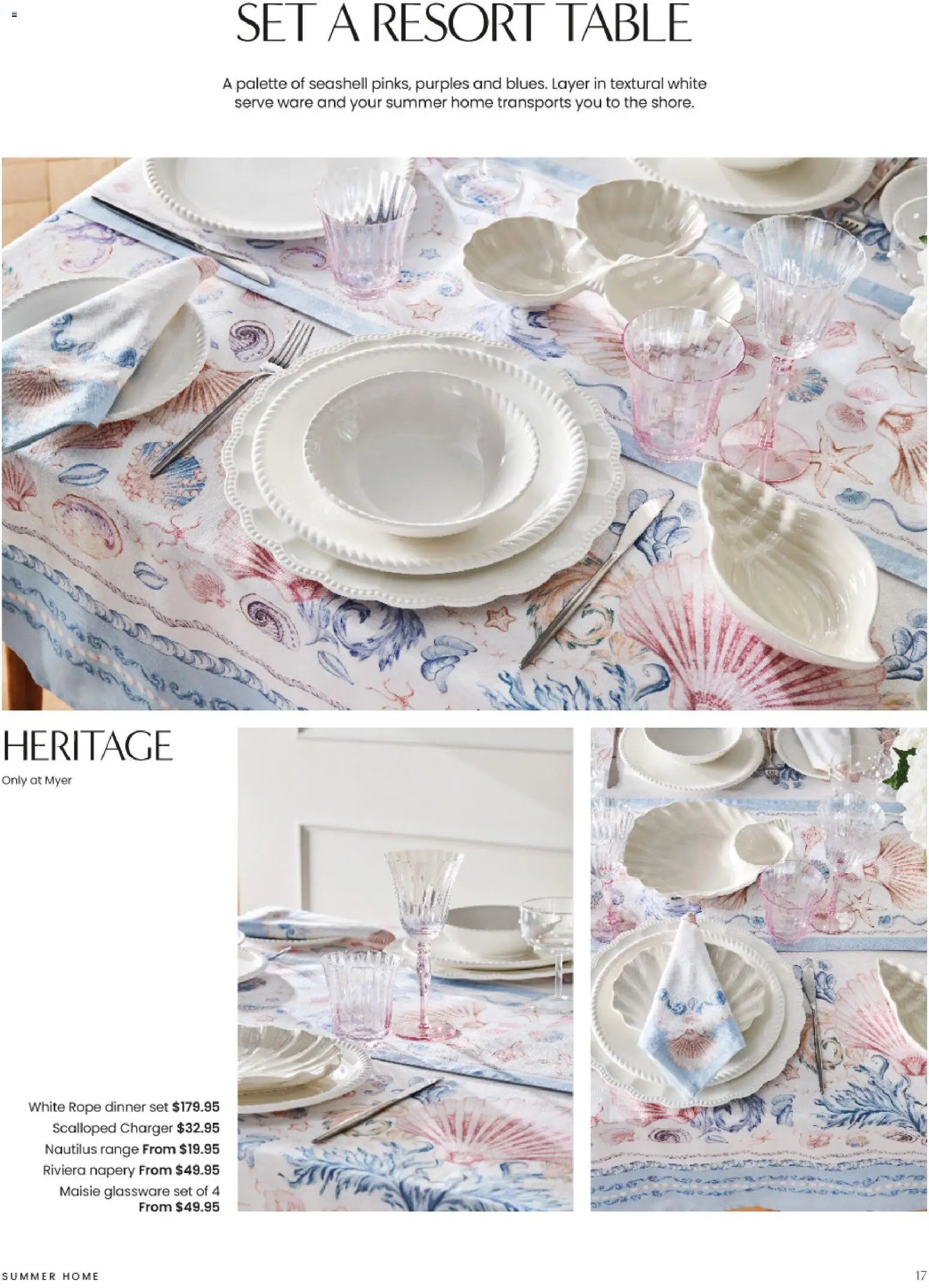 Myer catalogue