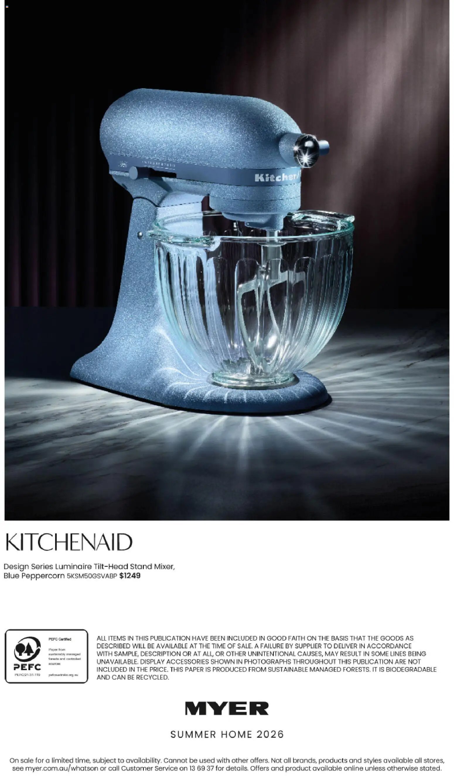 Myer catalogue