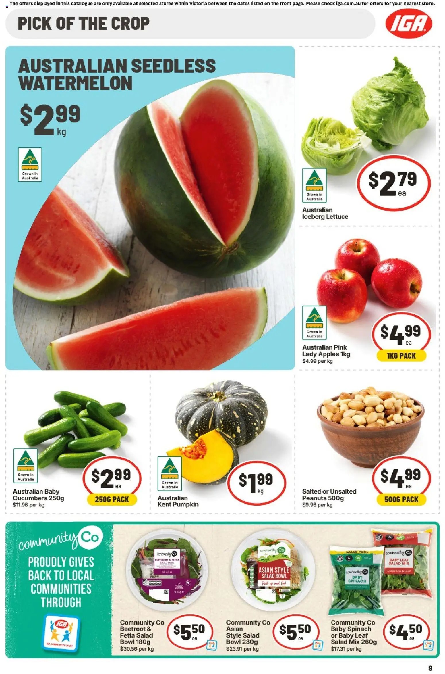 IGA Extra Specials VIC