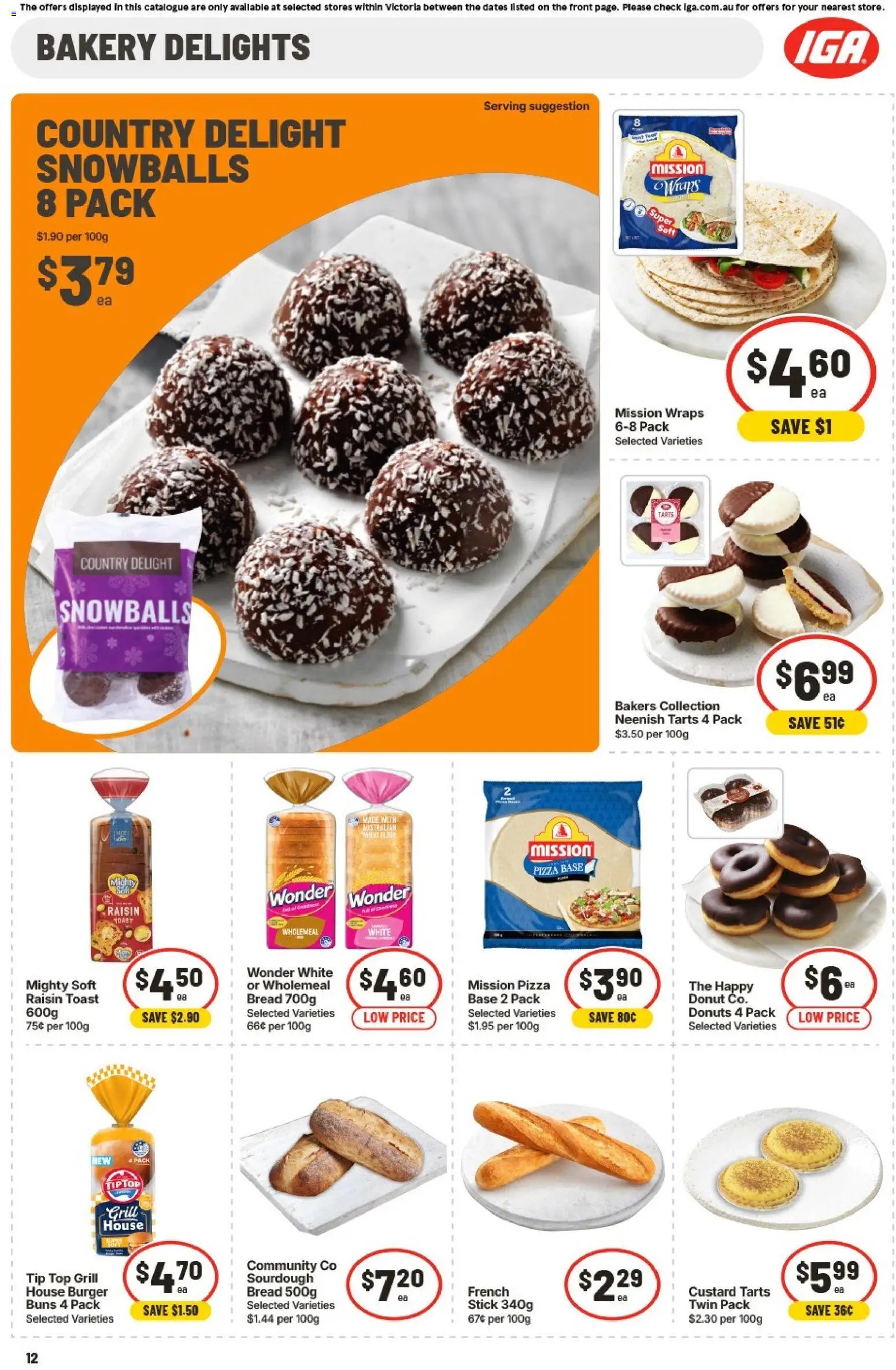 IGA Extra Specials VIC