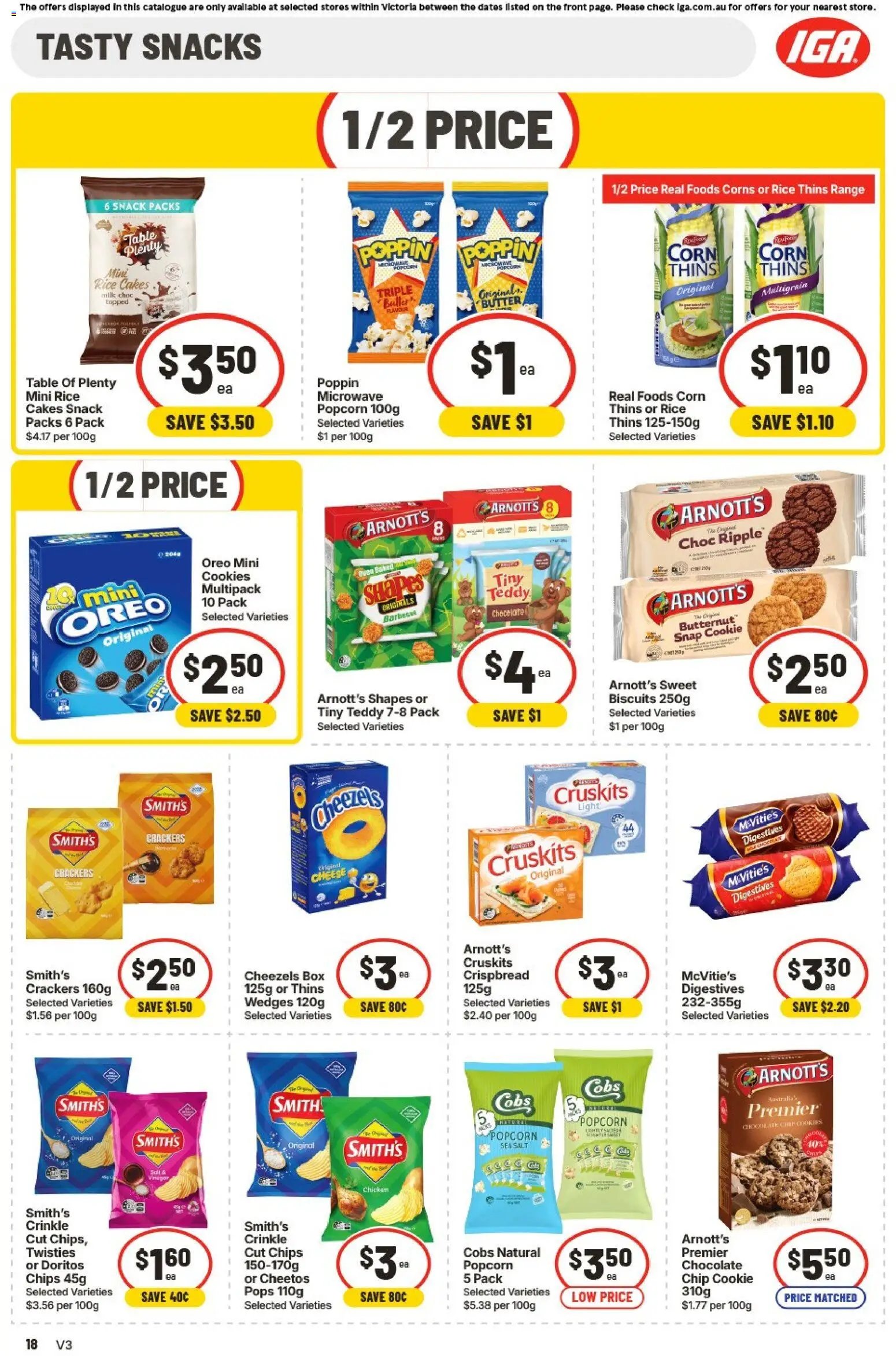 IGA Extra Specials VIC