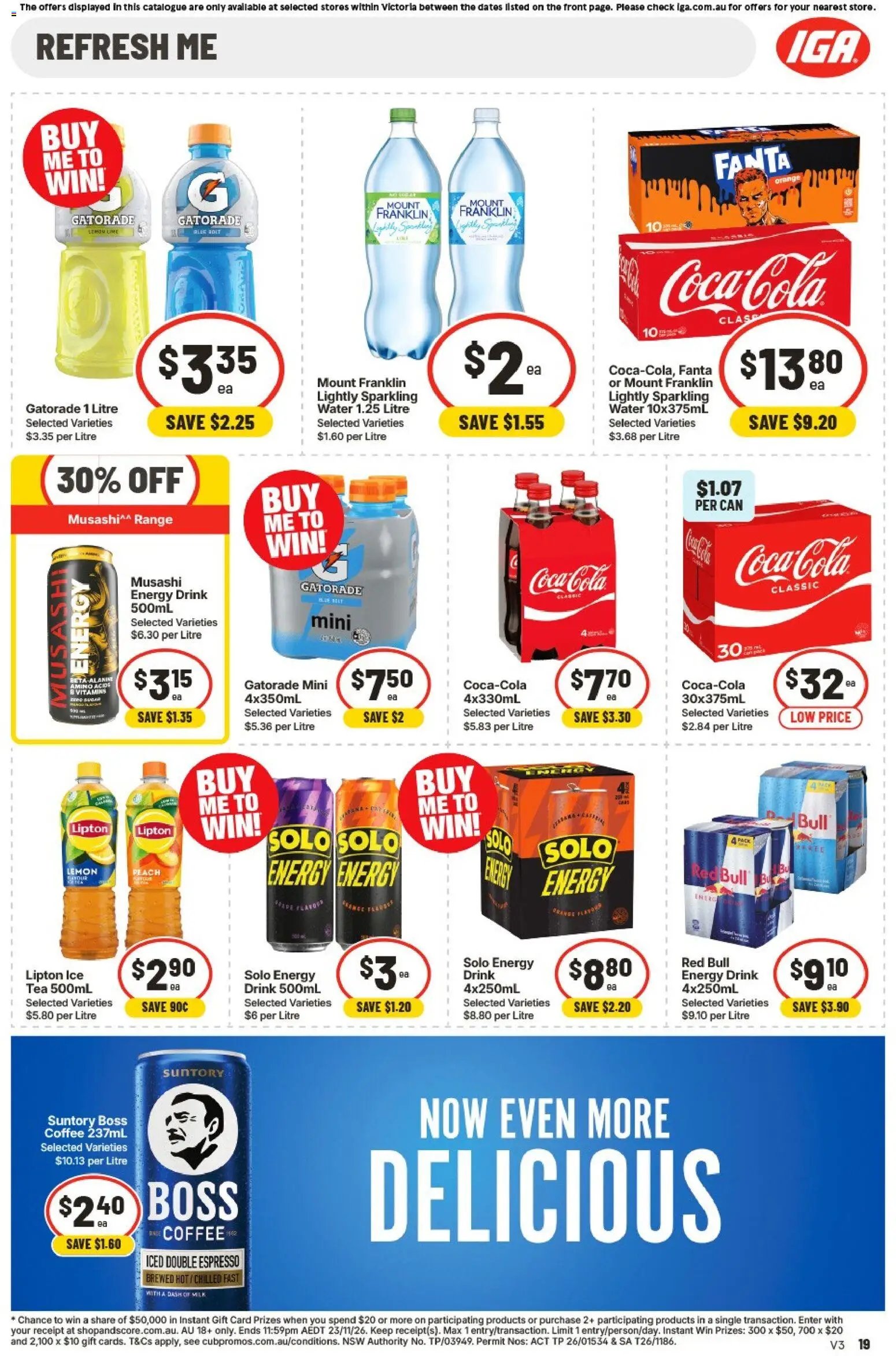 IGA Extra Specials VIC