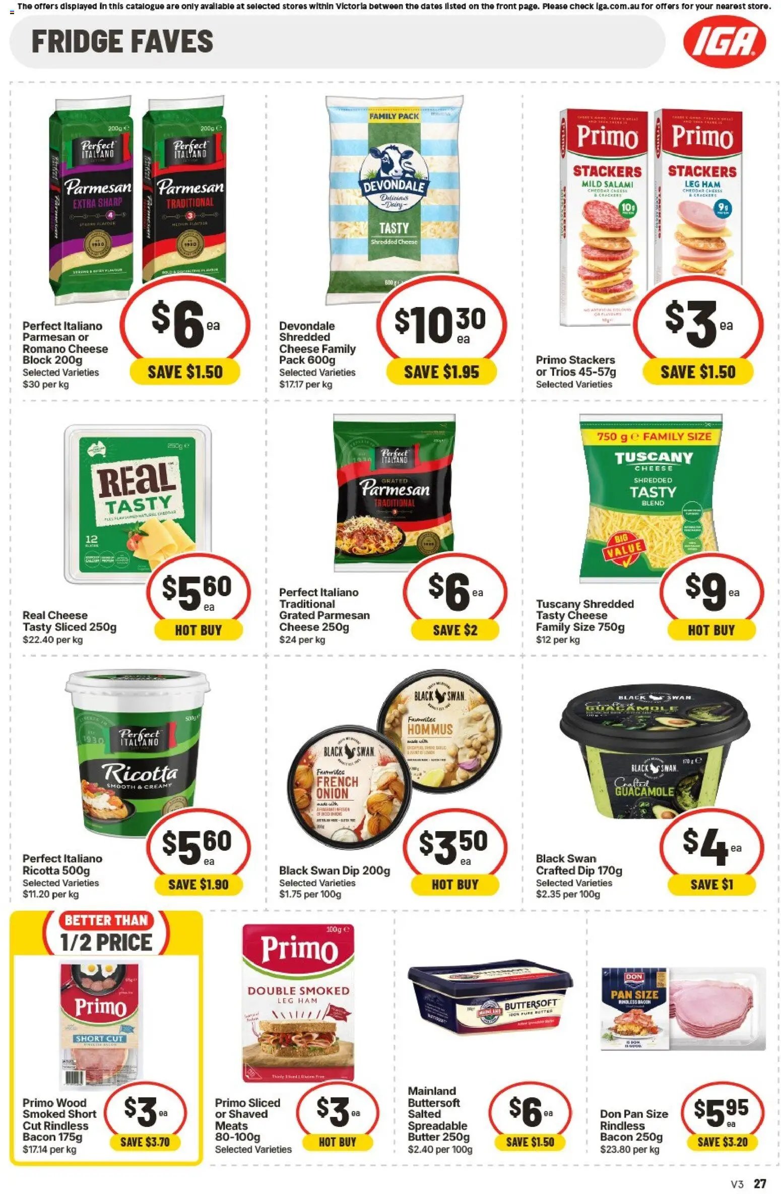 IGA Extra Specials VIC