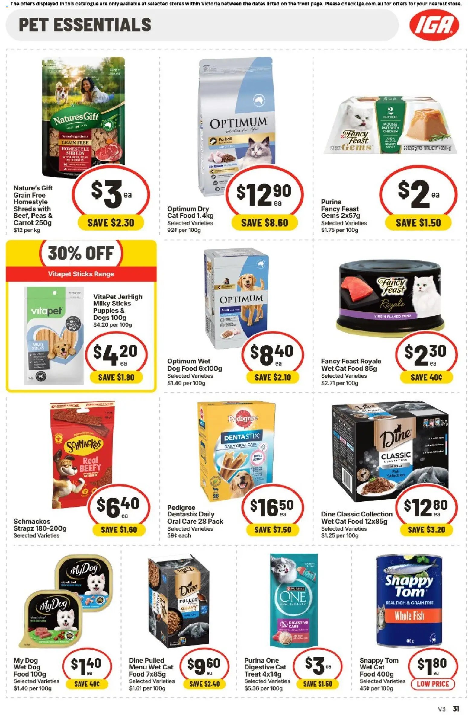 IGA Extra Specials VIC