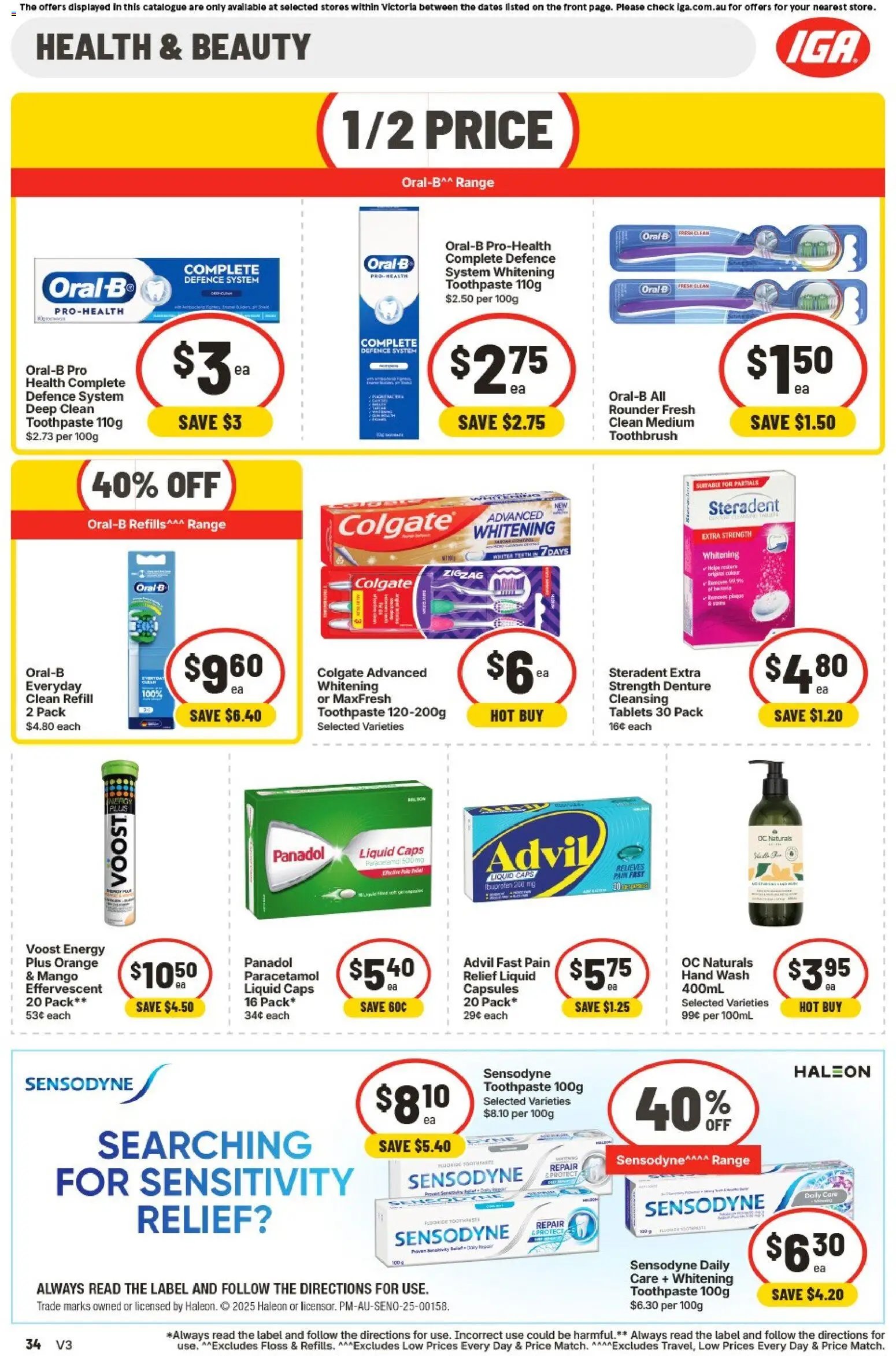 IGA Extra Specials VIC