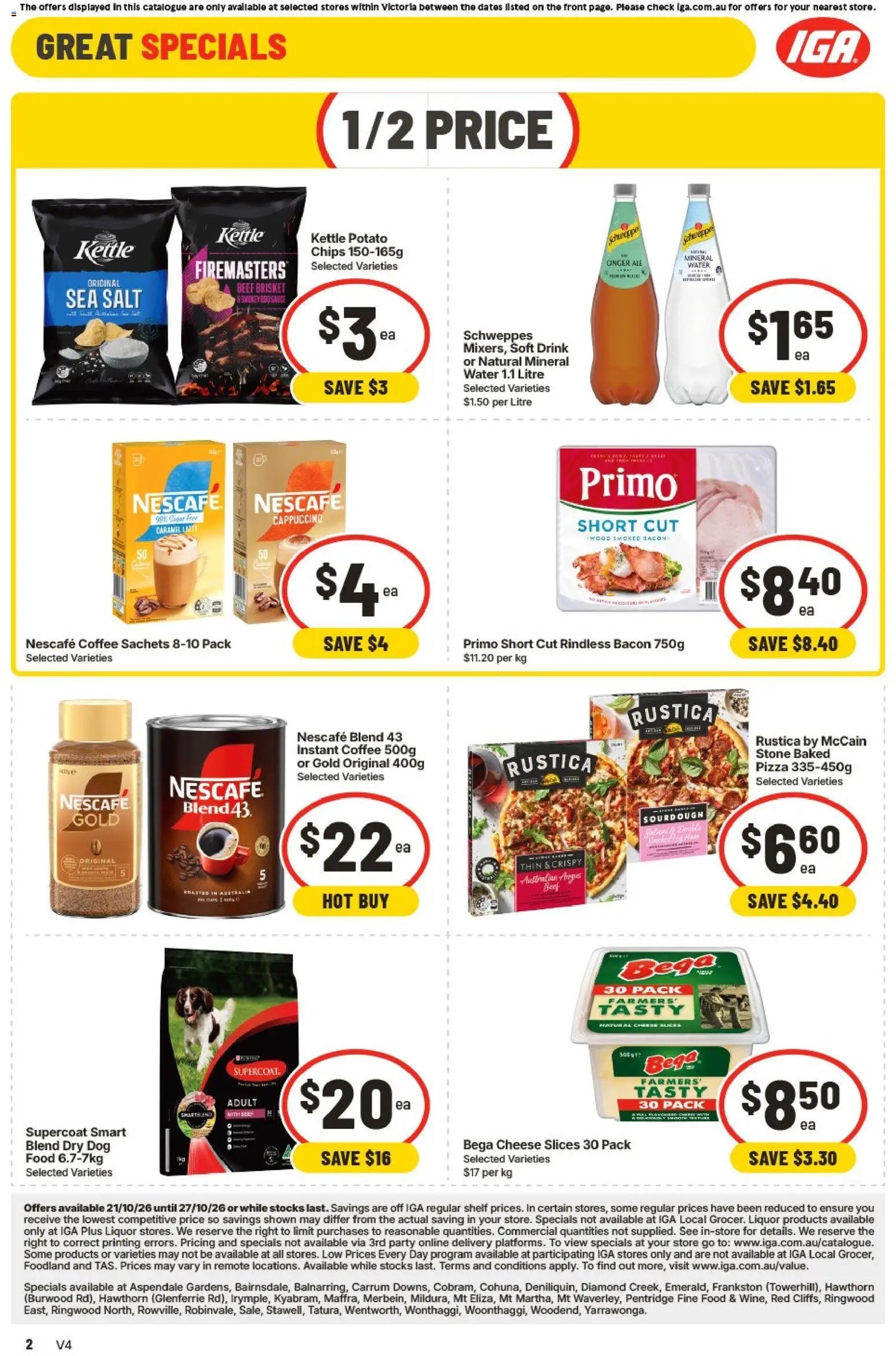 IGA Extra Specials VIC