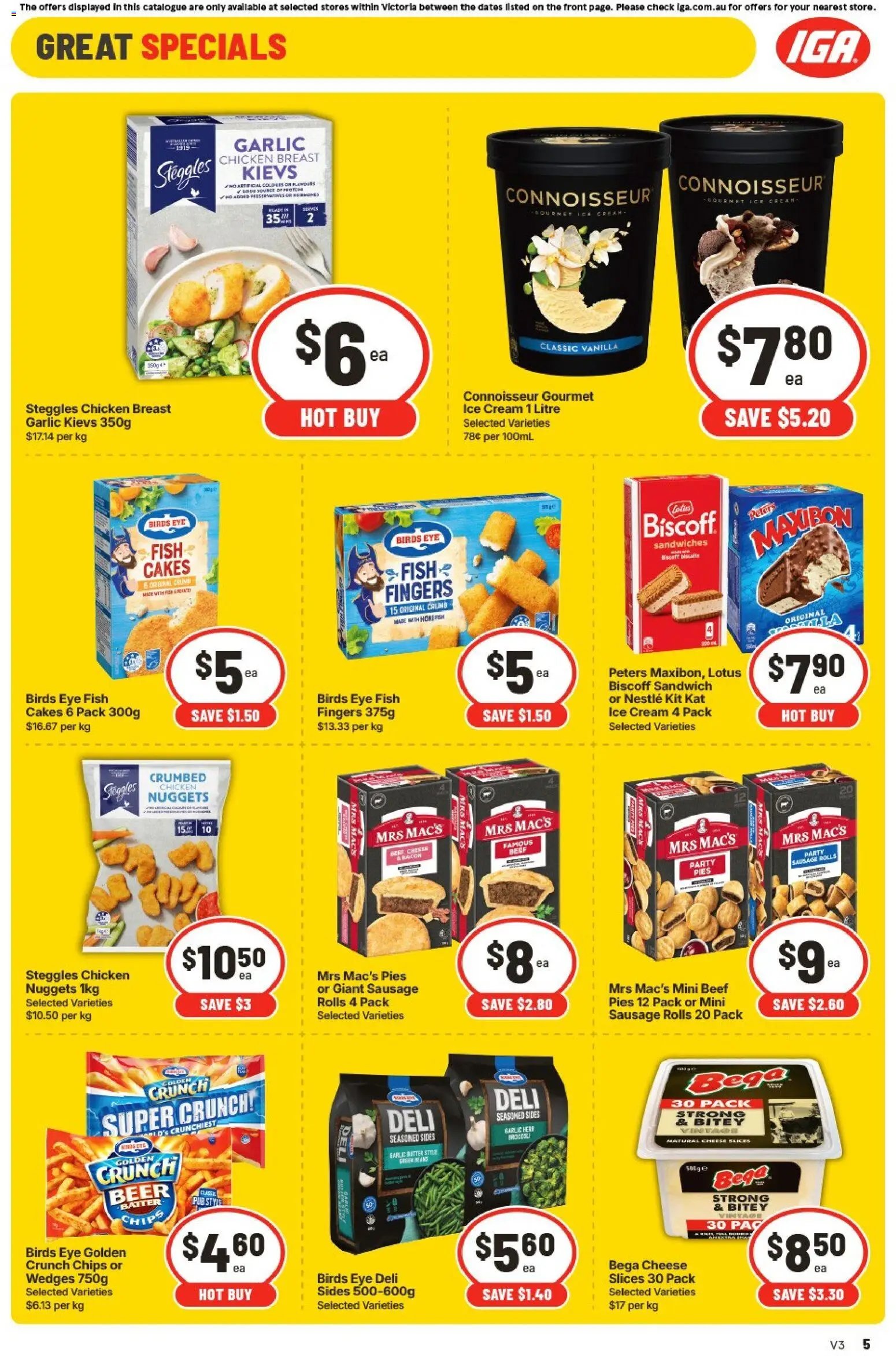 IGA Extra Specials VIC
