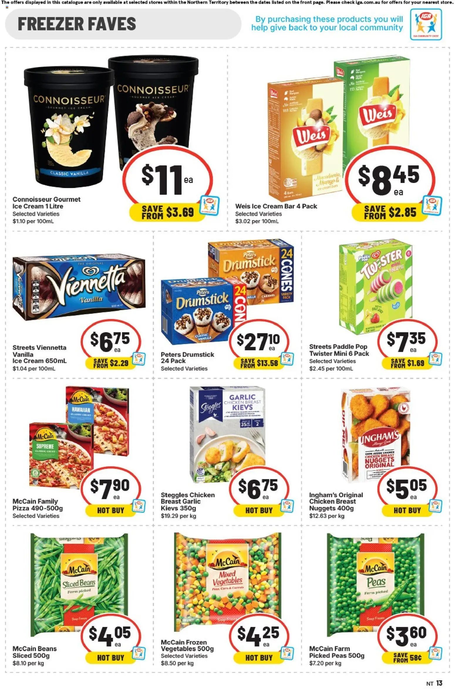 IGA catalogue NT