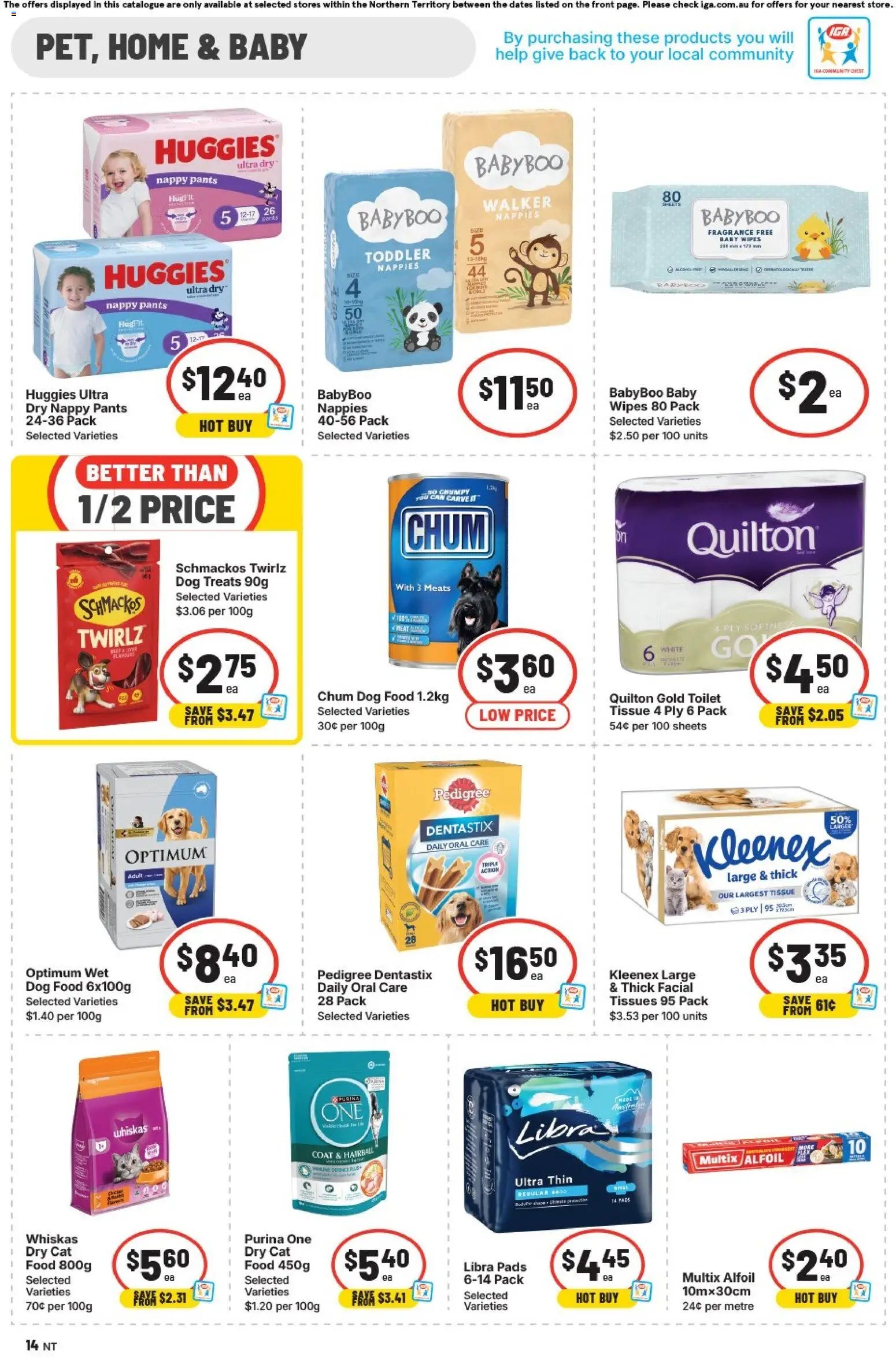 IGA catalogue NT