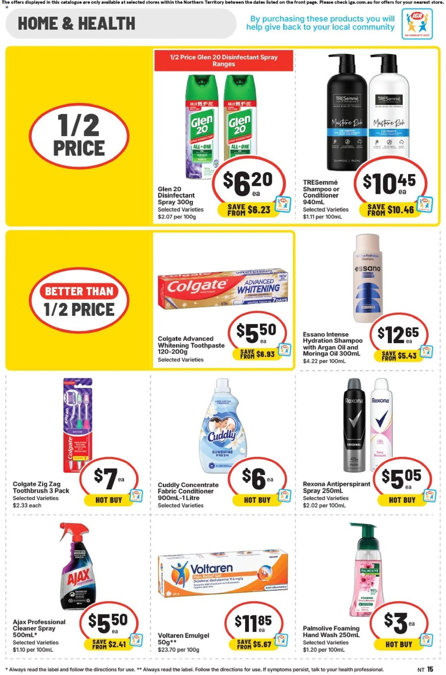 IGA catalogue NT