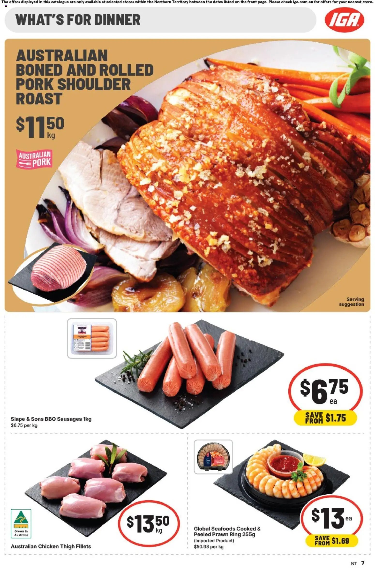 IGA catalogue NT